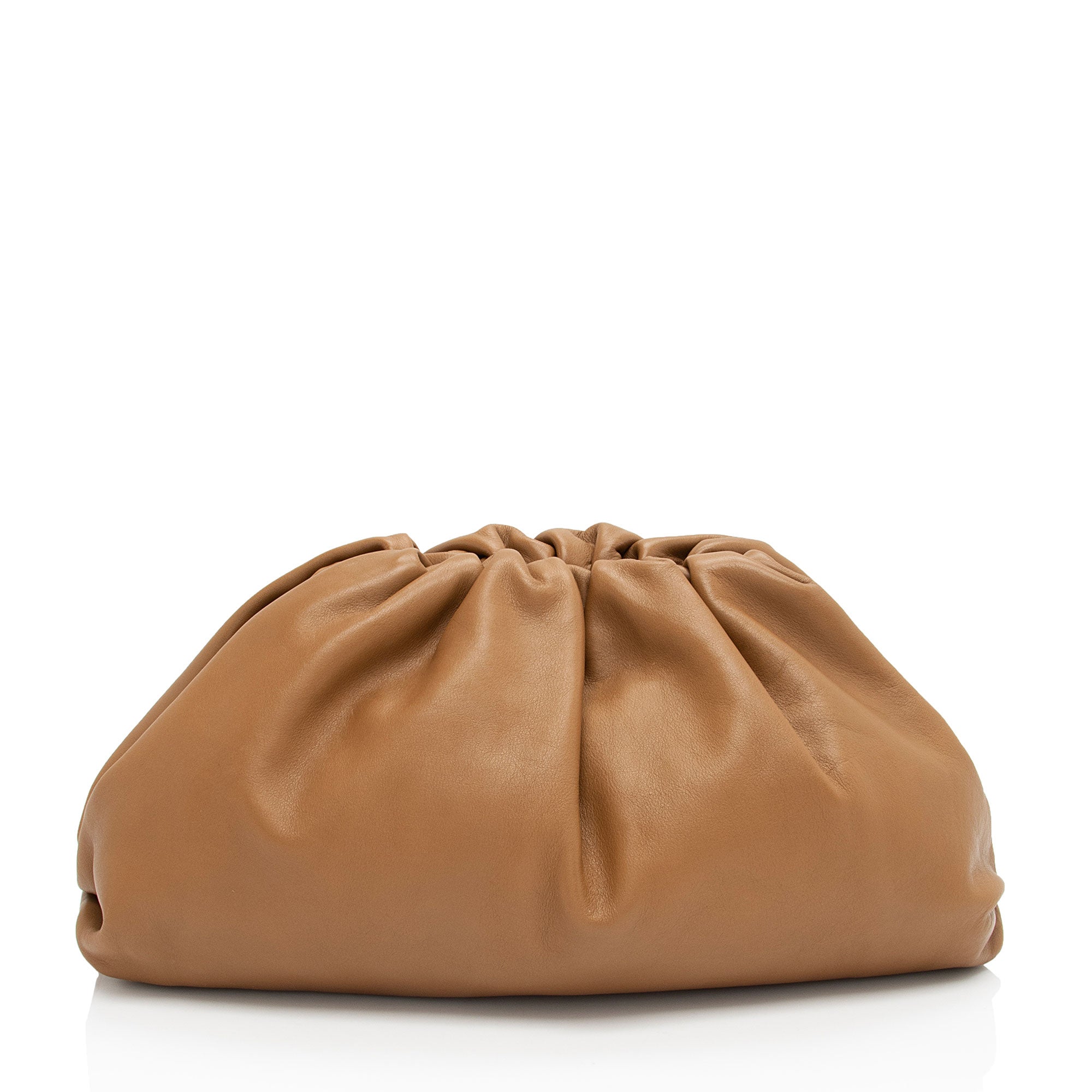 Bottega Veneta Calfskin The Pouch Clutch (SHF-MhxRoc)