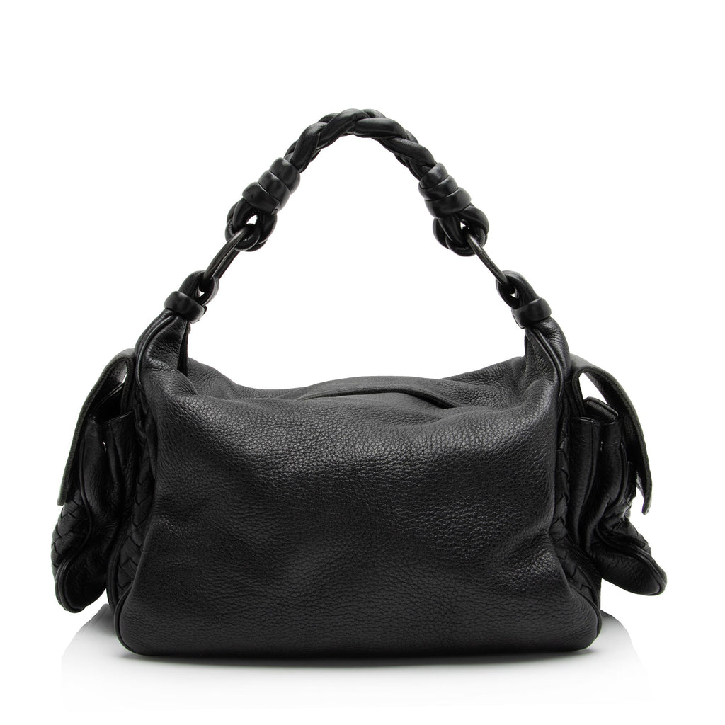 Bottega Veneta Cervo Cocker Satchel (SHF-wvkJeH)