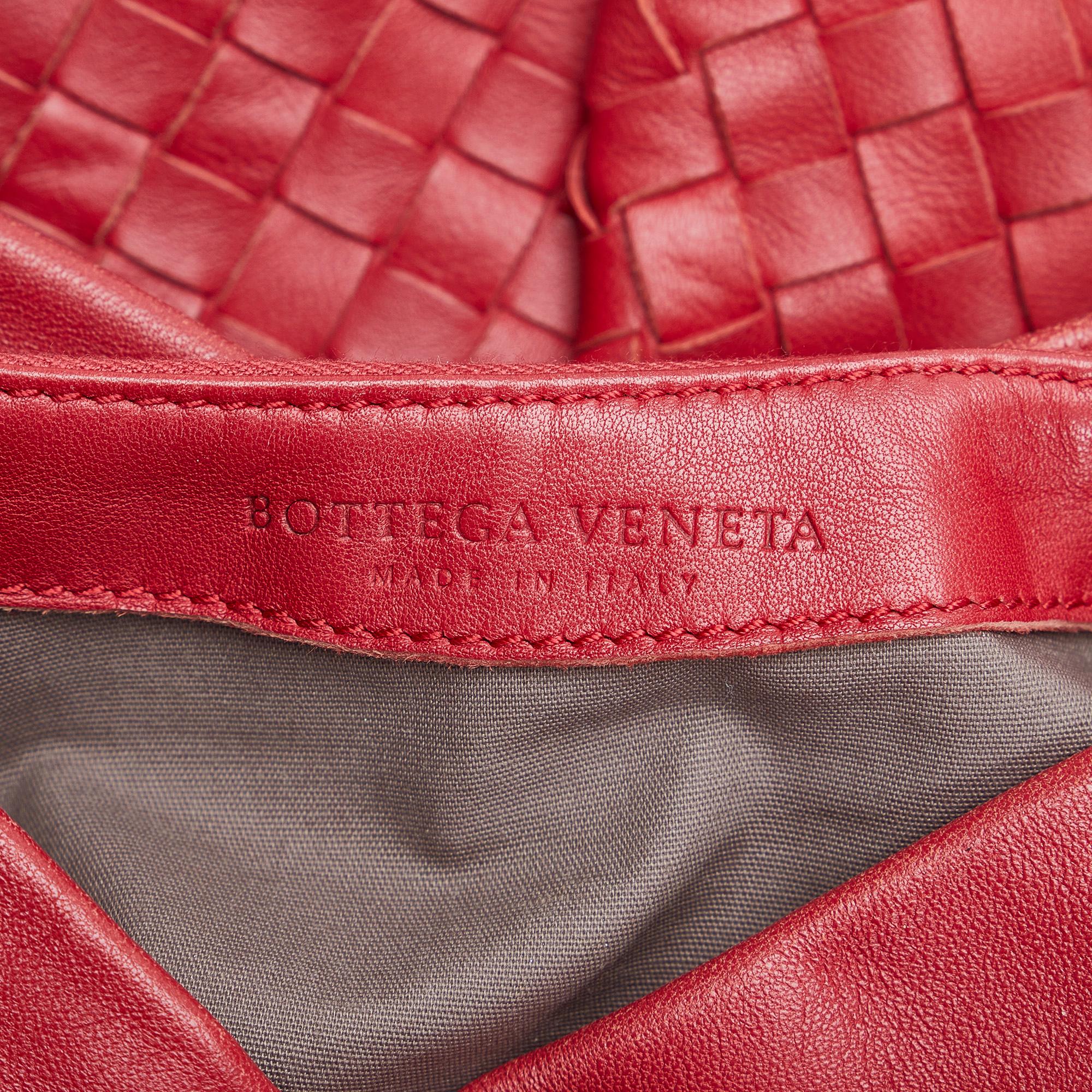 Bottega Veneta Intrecciato Aquilone Fortune Cookie Hobo (SHG-GLXHcA)