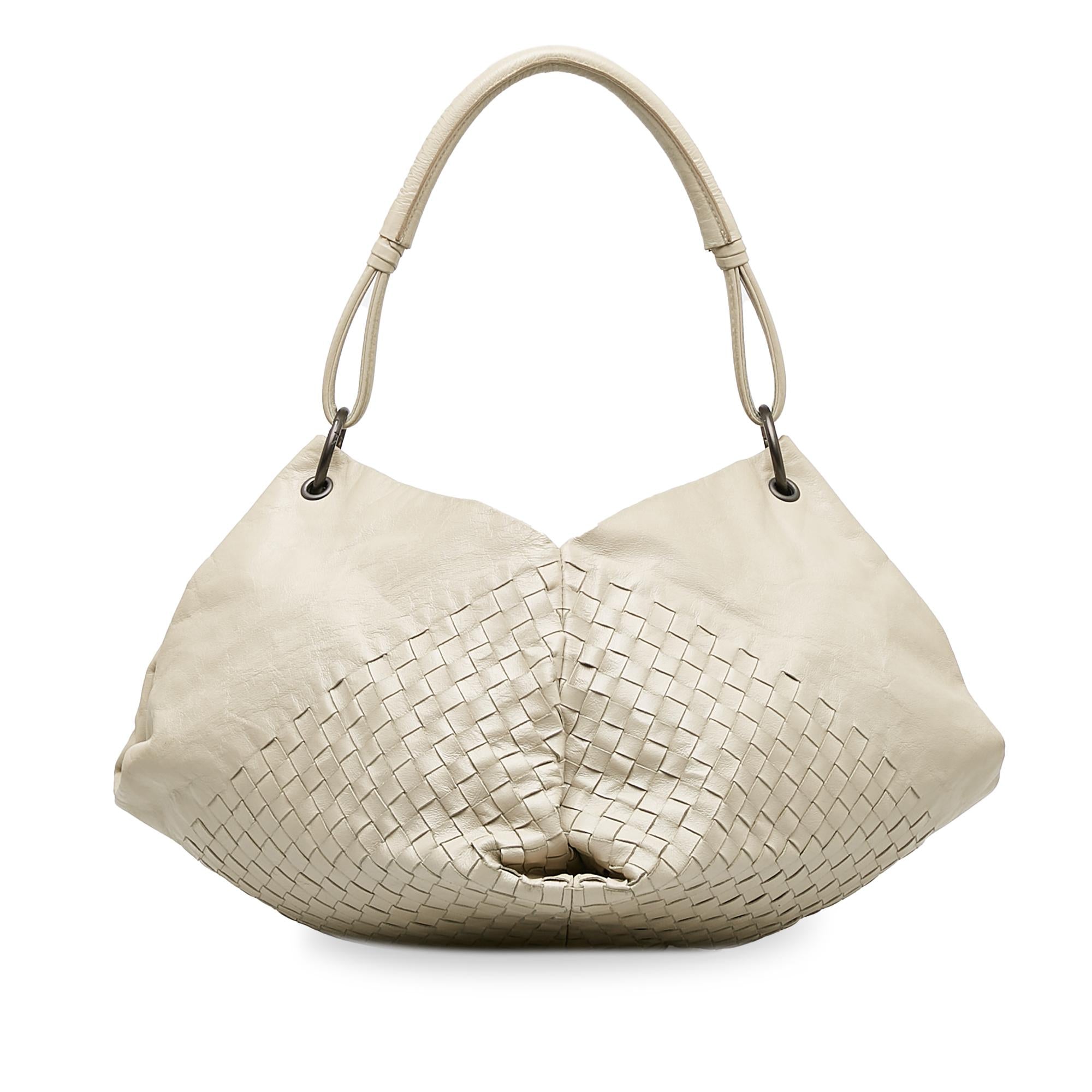 Bottega Veneta Intrecciato Aquilone Fortune Cookie Hobo (SHG-FJDG7x)