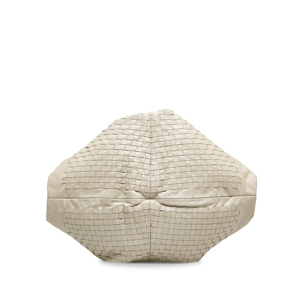 Bottega Veneta Intrecciato Aquilone Fortune Cookie Hobo (SHG-FJDG7x)