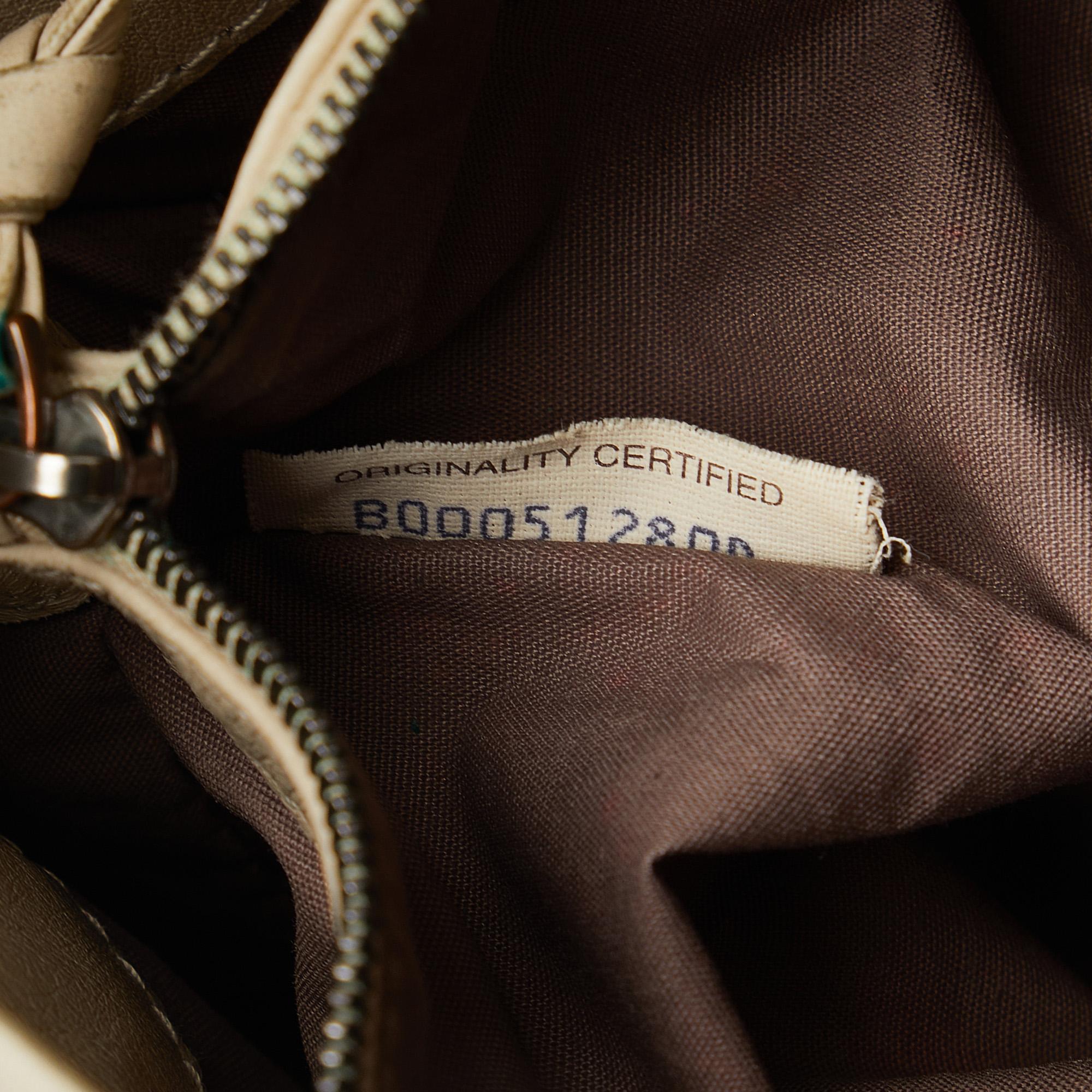 Bottega Veneta Intrecciato Aquilone Fortune Cookie Hobo (SHG-FJDG7x)