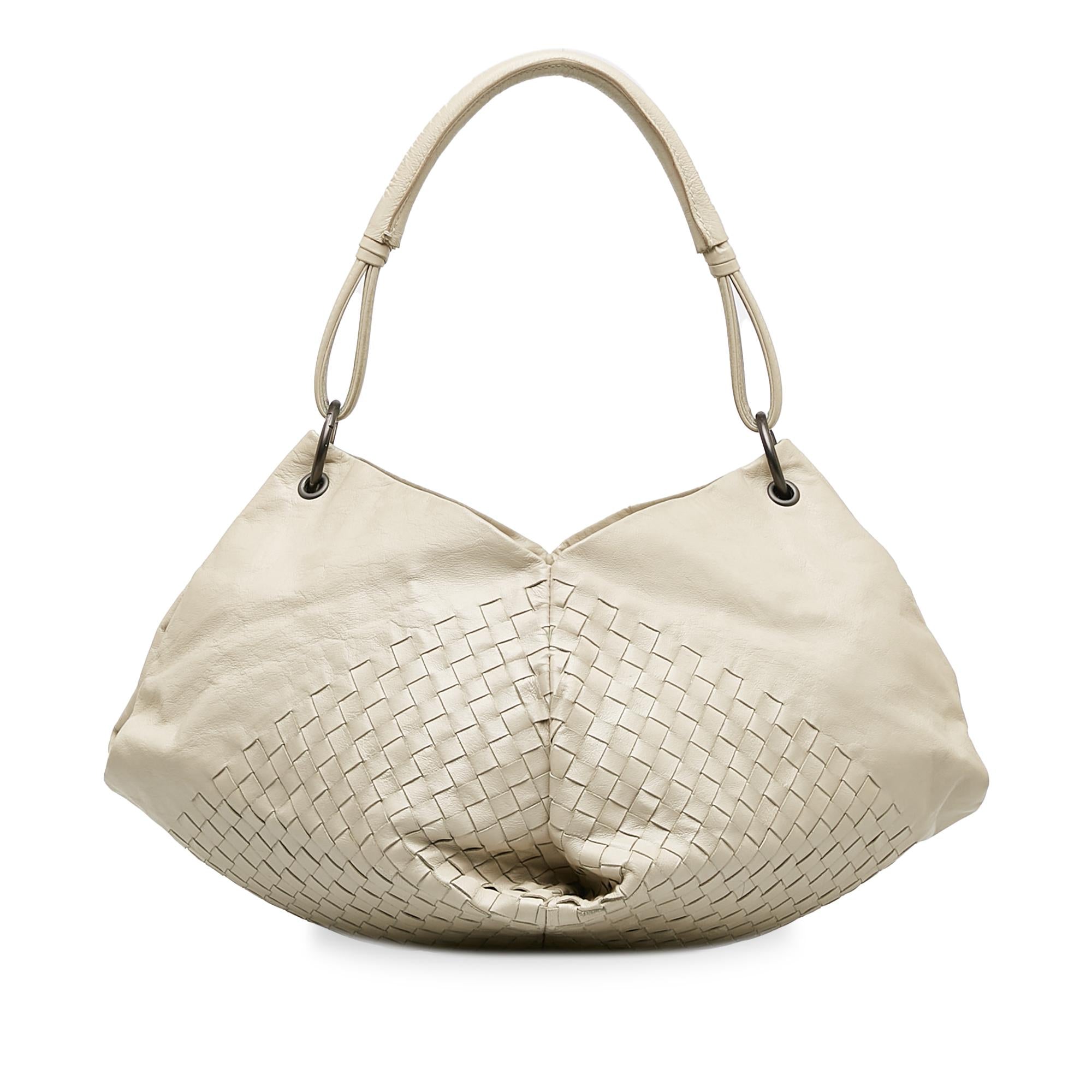 Bottega Veneta Intrecciato Aquilone Fortune Cookie Hobo (SHG-FJDG7x)