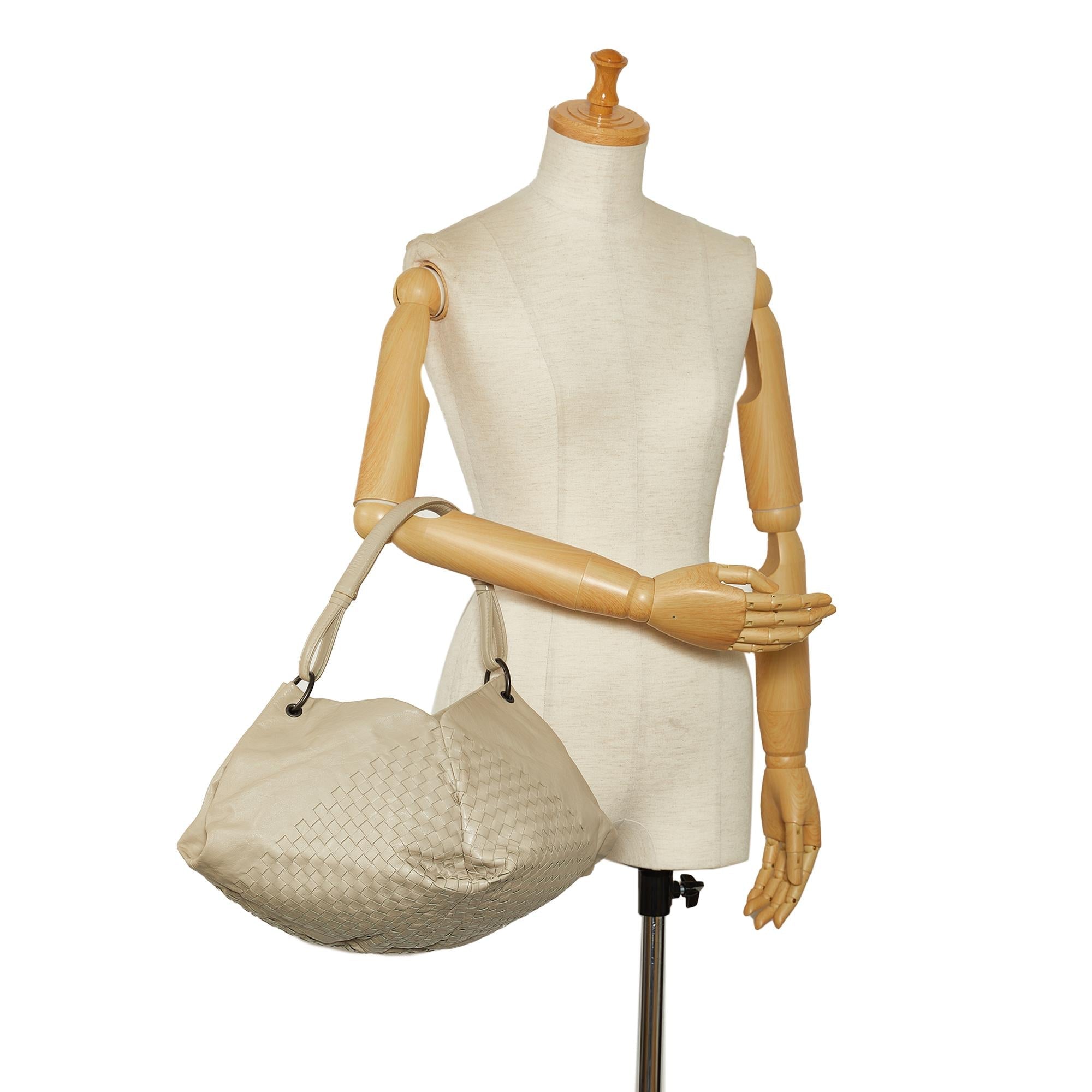 Bottega Veneta Intrecciato Aquilone Fortune Cookie Hobo (SHG-FJDG7x)