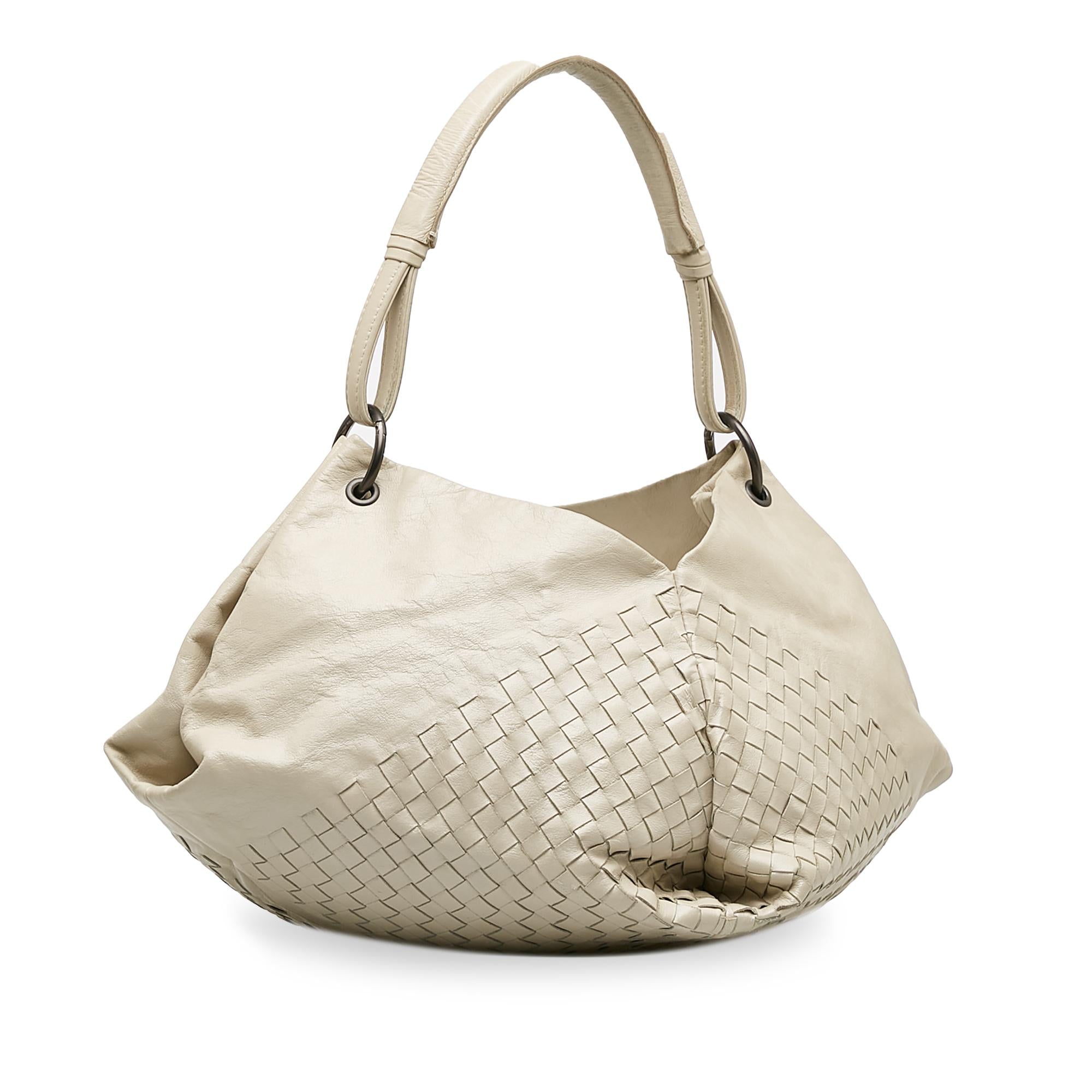 Bottega Veneta Intrecciato Aquilone Fortune Cookie Hobo (SHG-FJDG7x)