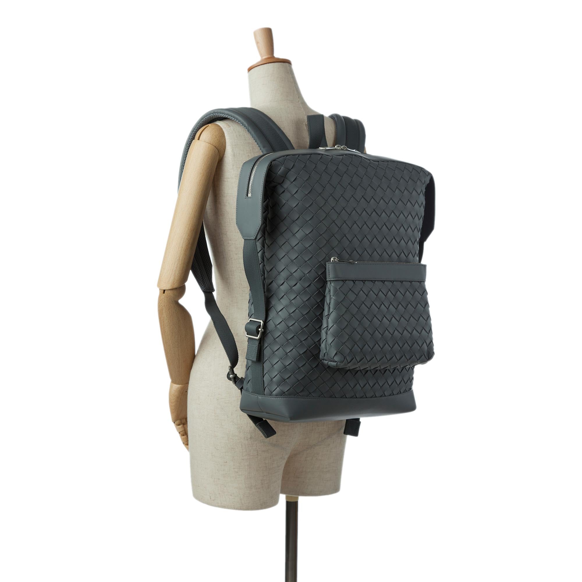 Bottega Veneta Intrecciato Backpack (SHG-cUVrRL)