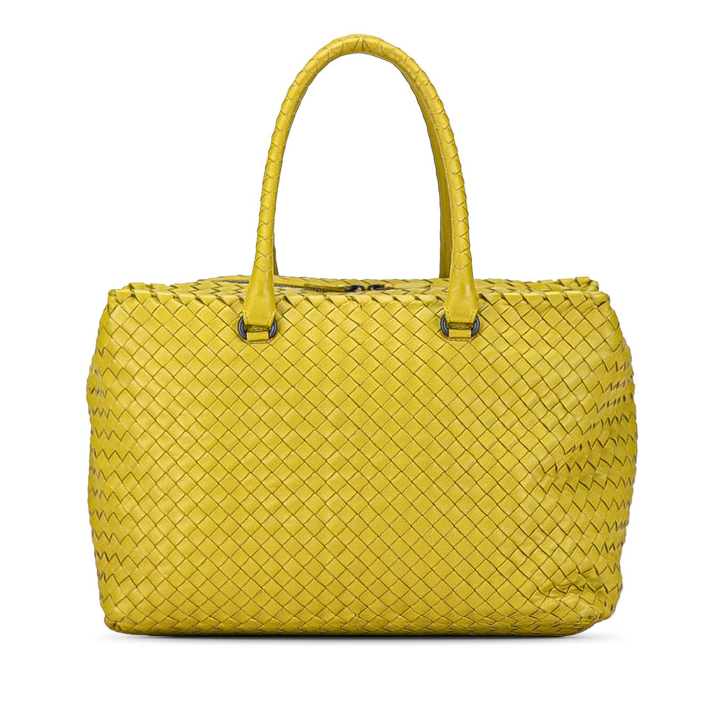 Bottega Veneta Intrecciato Brick Tote (SHG-uyGevG)