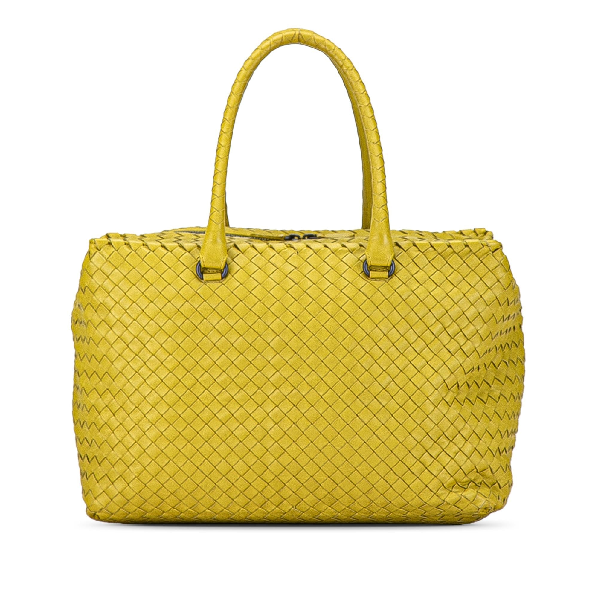 Bottega Veneta Intrecciato Brick Tote (SHG-uyGevG)