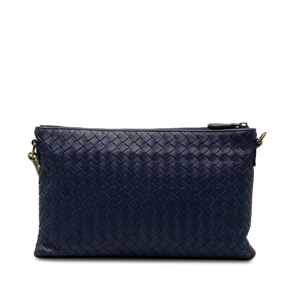 Bottega Veneta Intrecciato Chain Crossbody Bag (SHG-NxLoYv)