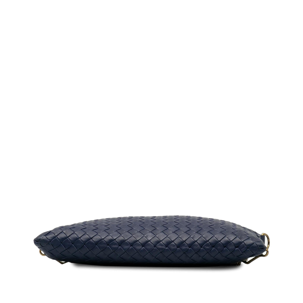 Bottega Veneta Intrecciato Chain Crossbody Bag (SHG-NxLoYv)