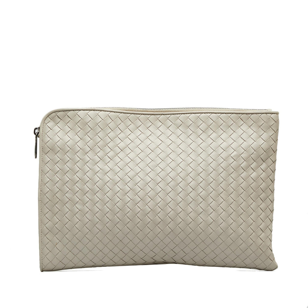 Bottega Veneta Intrecciato Clutch Bag (SHG-zmdy5n)
