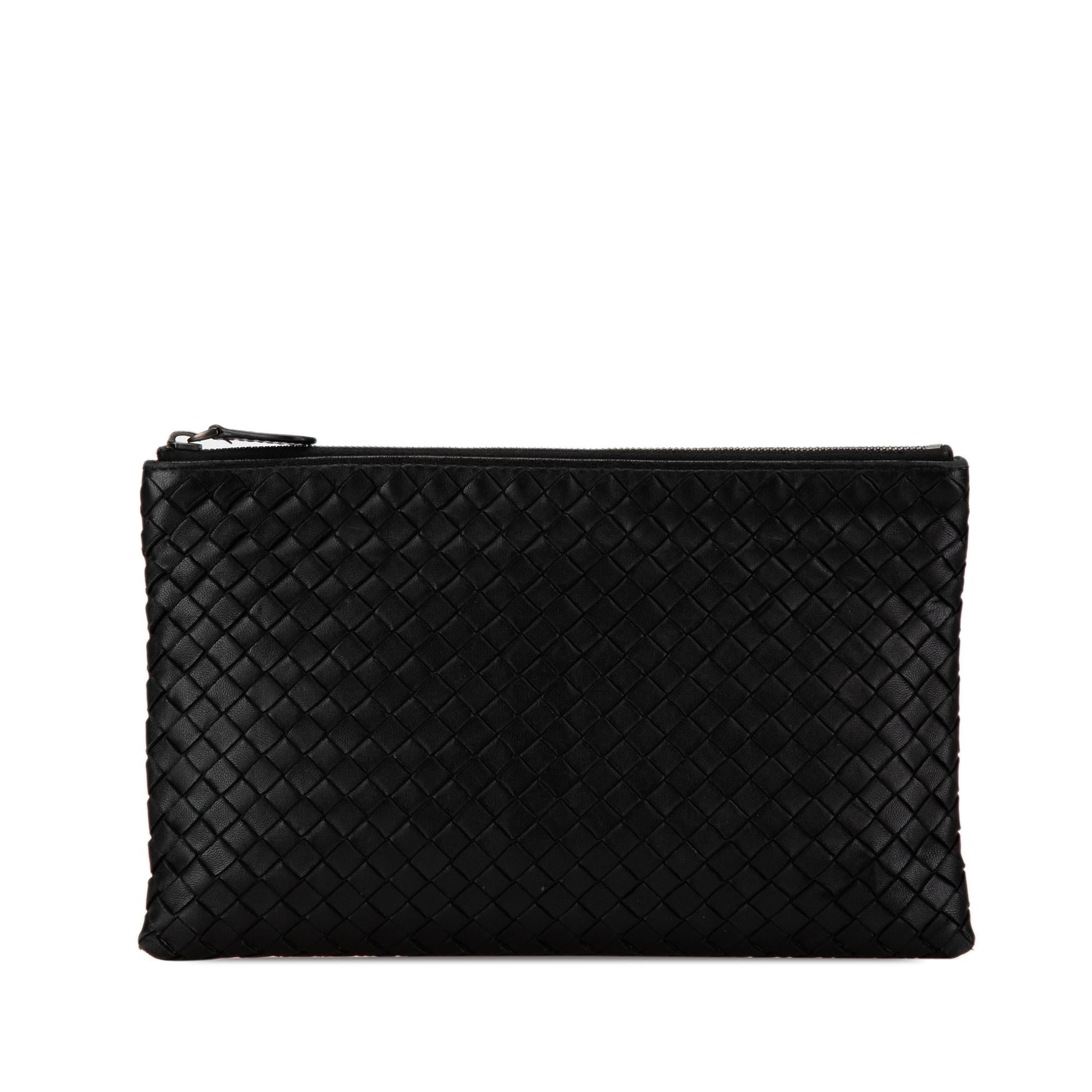Bottega Veneta Intrecciato Clutch (SHG-aP0oLn)
