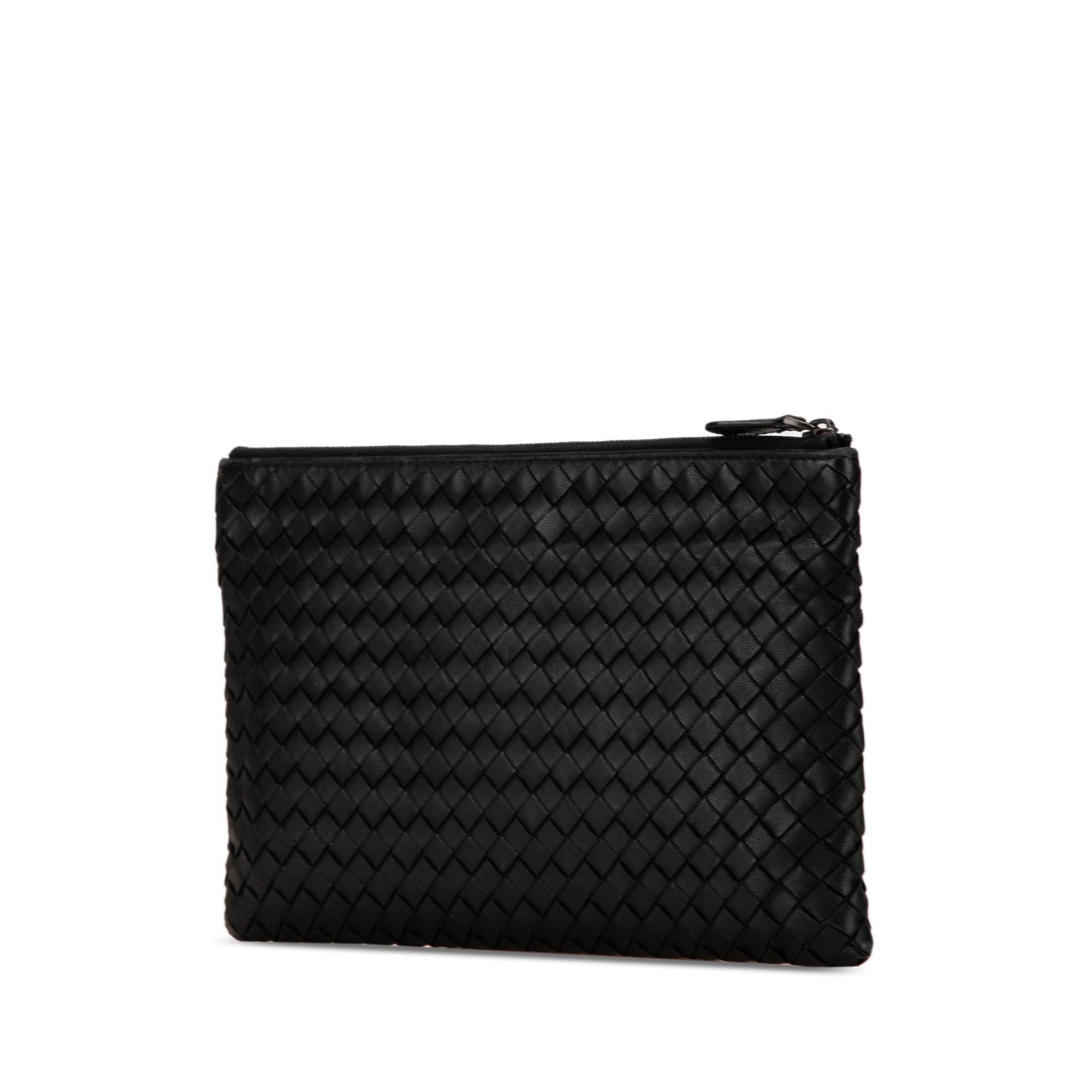 Bottega Veneta Intrecciato Clutch (SHG-aP0oLn)
