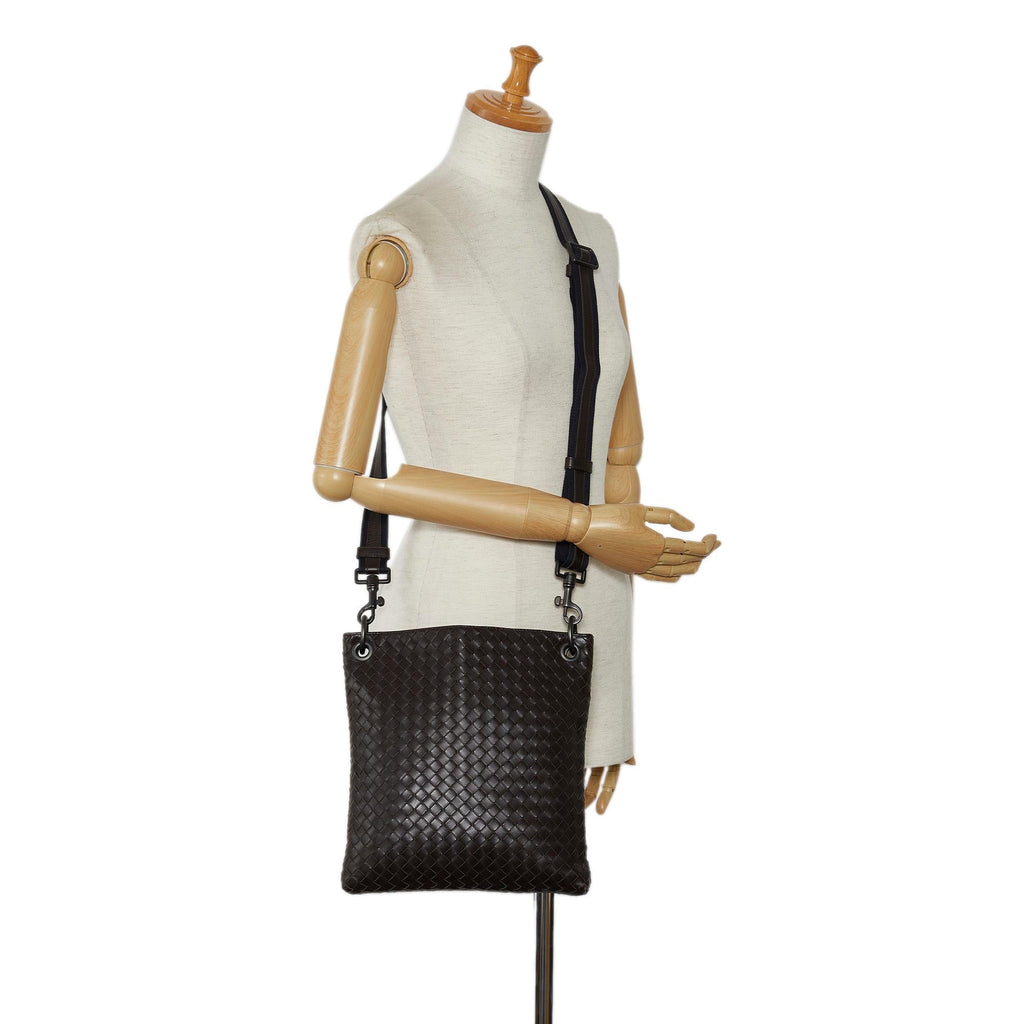 Bottega Veneta Intrecciato Crossbody (SHG-HhAgpI)