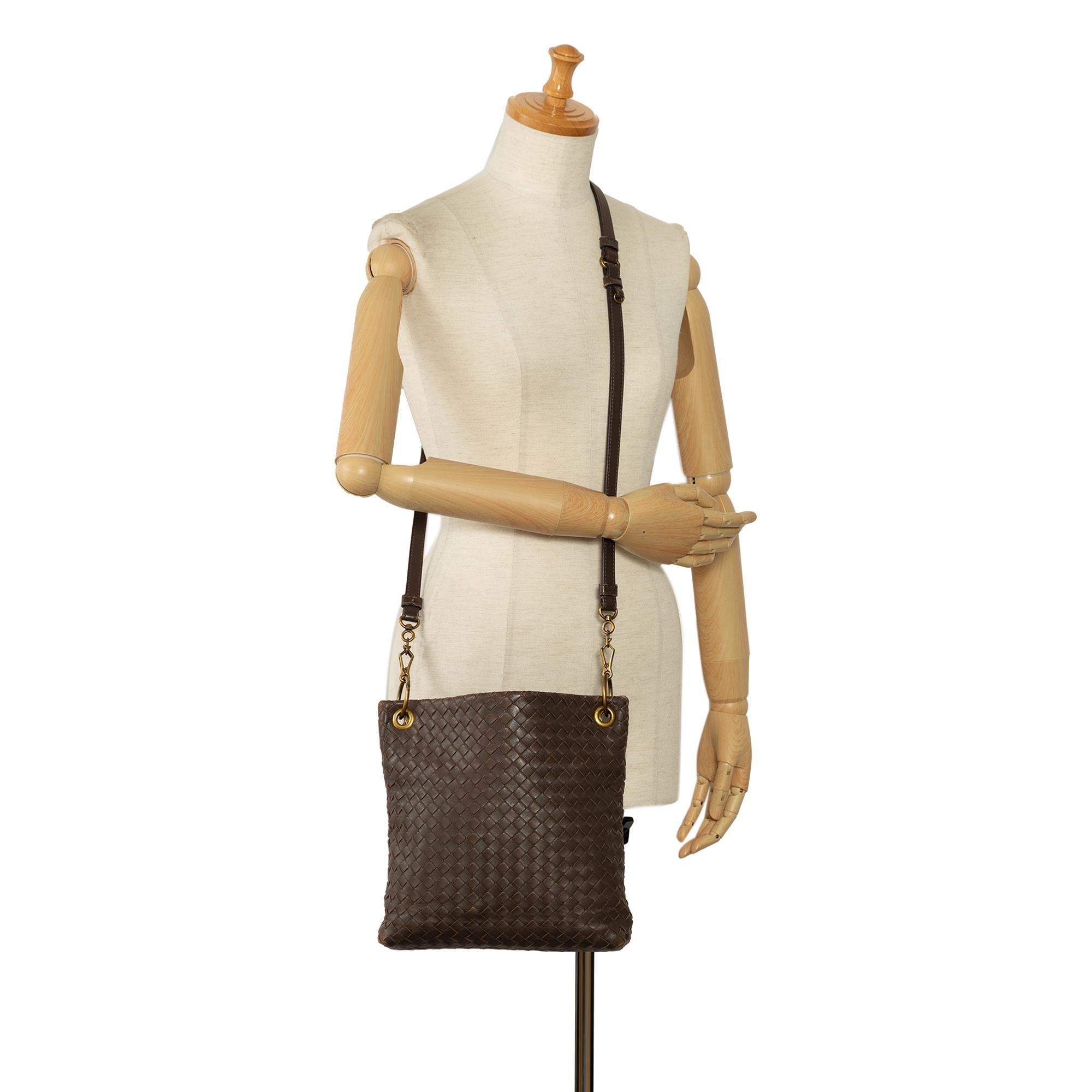 Bottega Veneta Intrecciato Crossbody (SHG-U0mX9S)