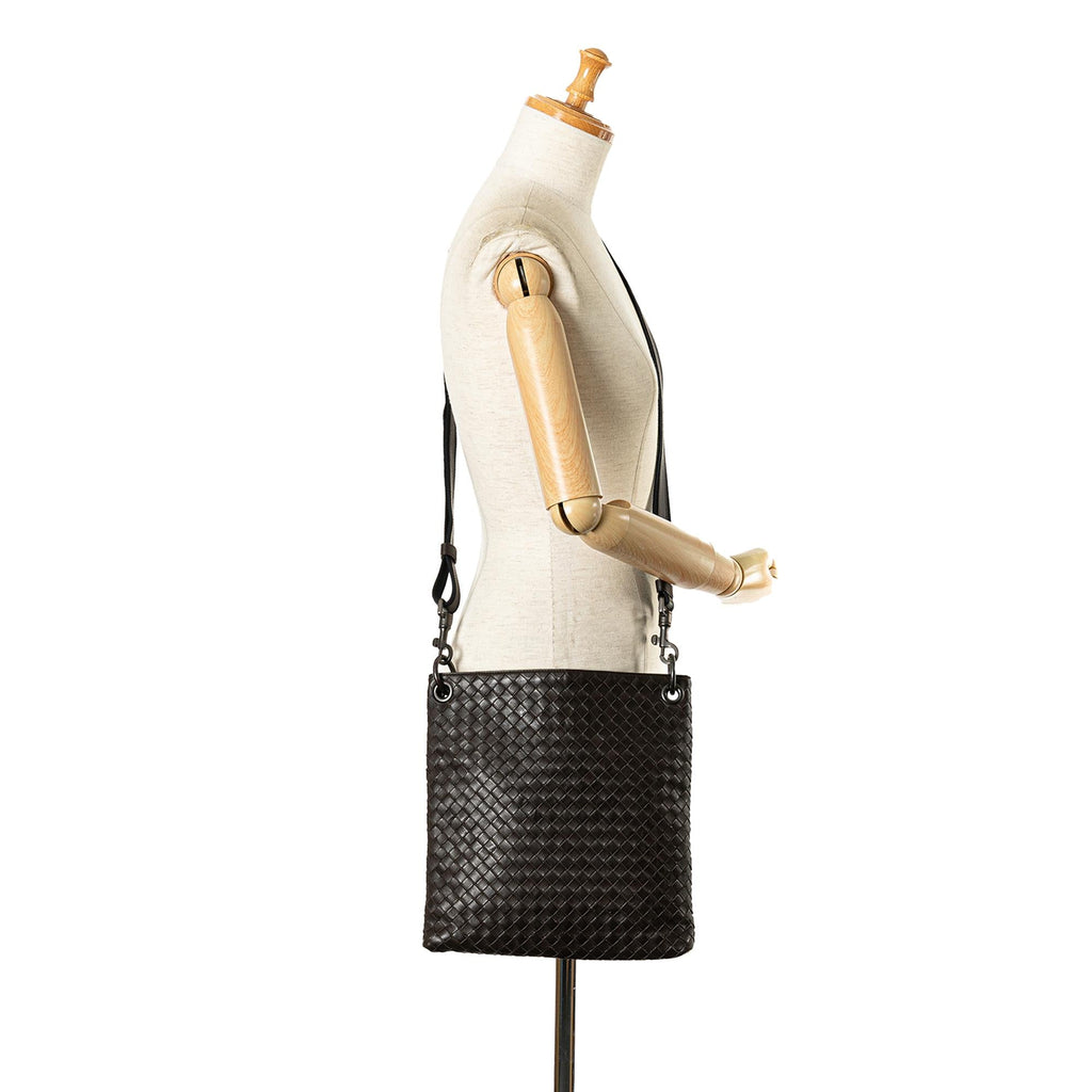 Bottega Veneta Intrecciato Crossbody (SHG-iwuQna)