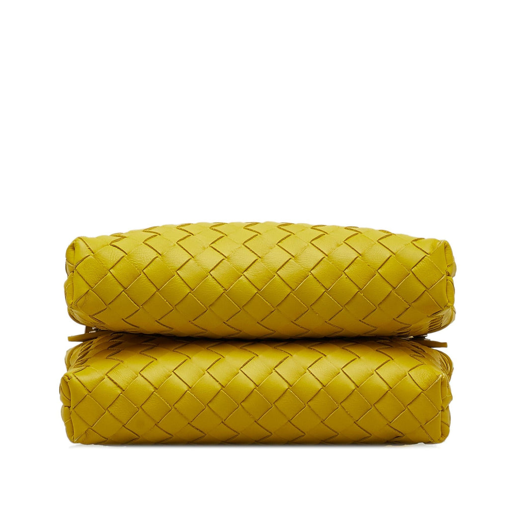 Bottega Veneta Intrecciato Duo Crossbody Bag (SHG-ox308L)