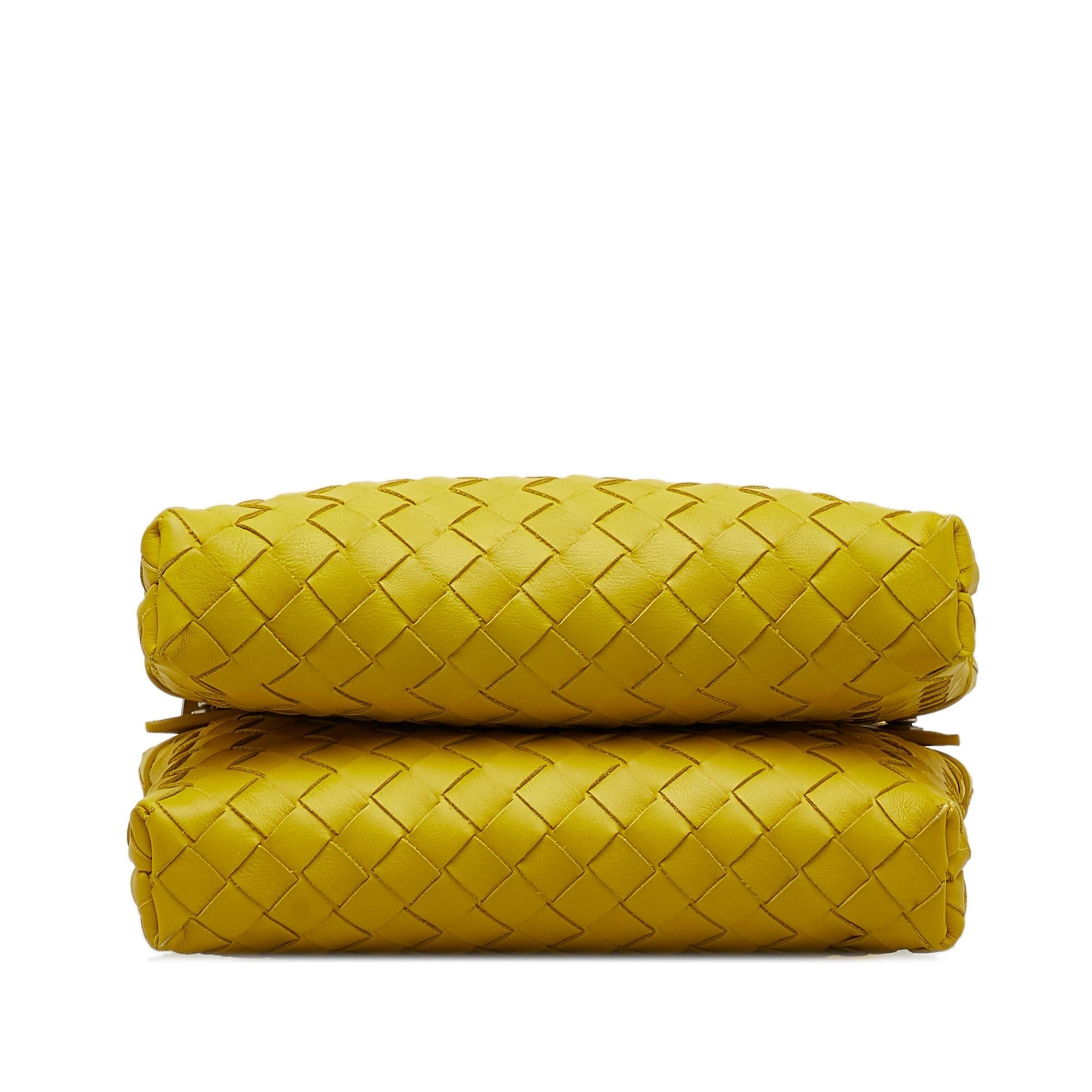 Bottega Veneta Intrecciato Duo Crossbody Bag (SHG-ox308L)