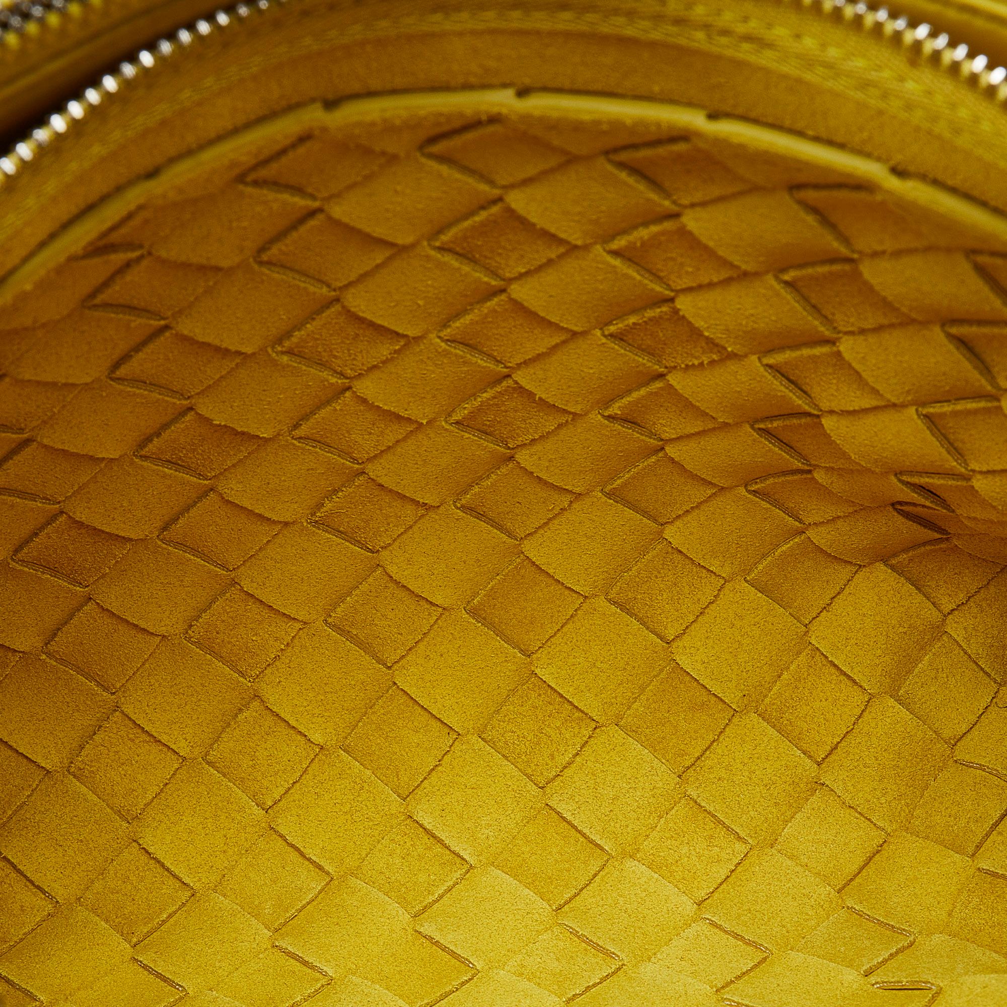 Bottega Veneta Intrecciato Duo Crossbody Bag (SHG-ox308L)