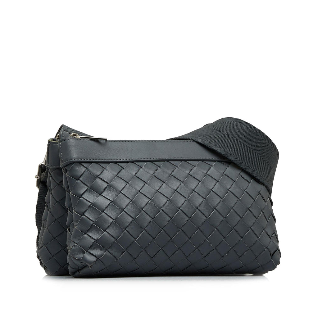 Bottega Veneta Intrecciato Duo Crossbody Bag (SHG-XOEqqw)