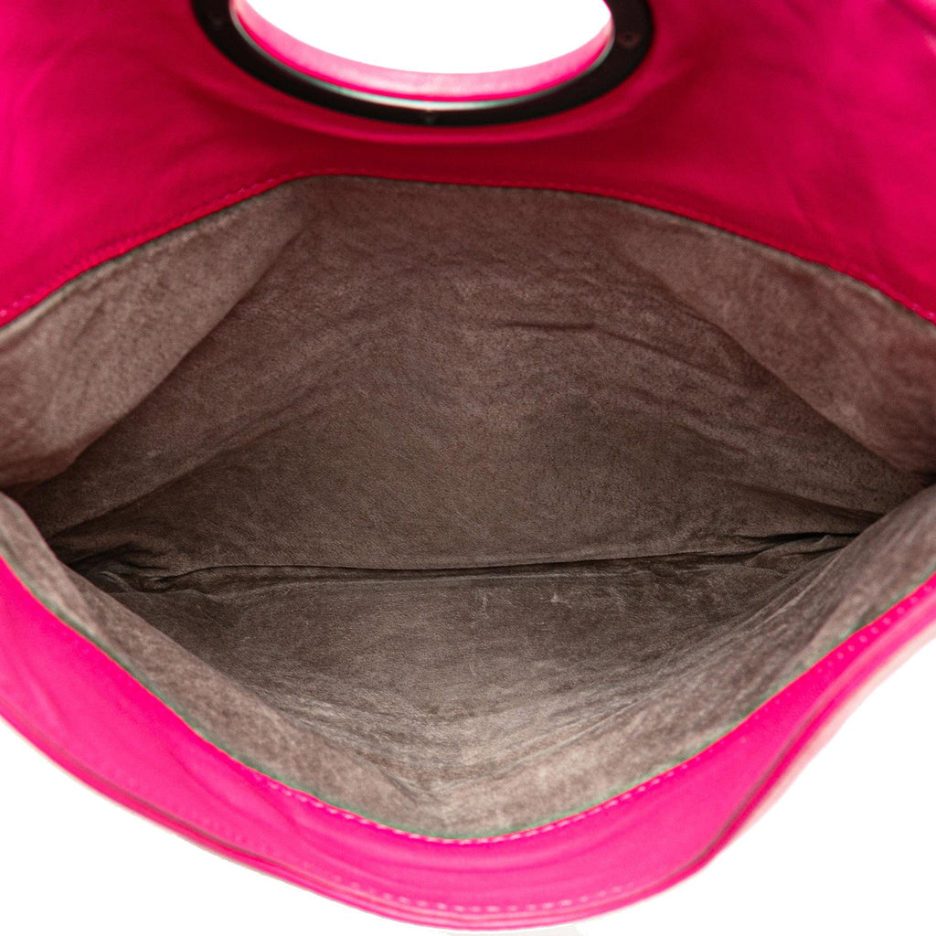 Bottega Veneta Intrecciato Flap Clutch (SHG-2qUOwB)