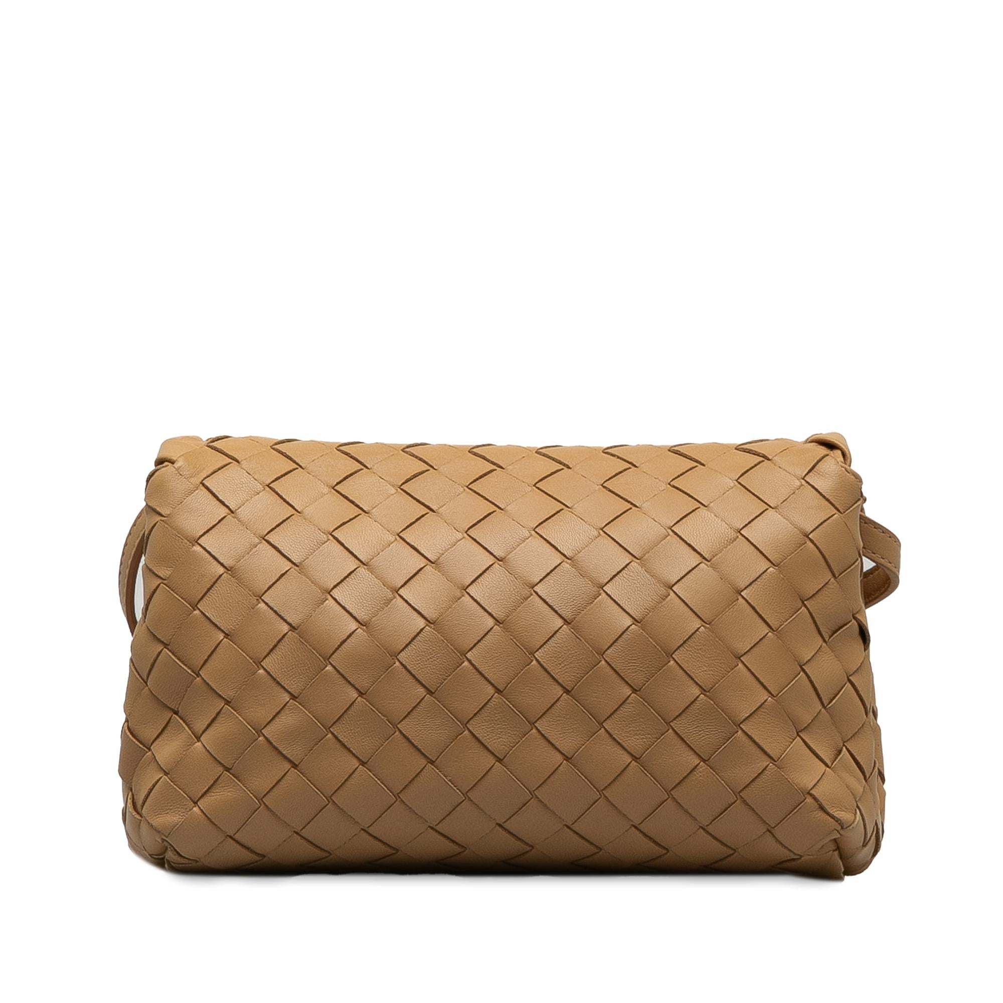 Bottega Veneta Intrecciato Flap Crossbody Bag (SHG-zM1bxm)