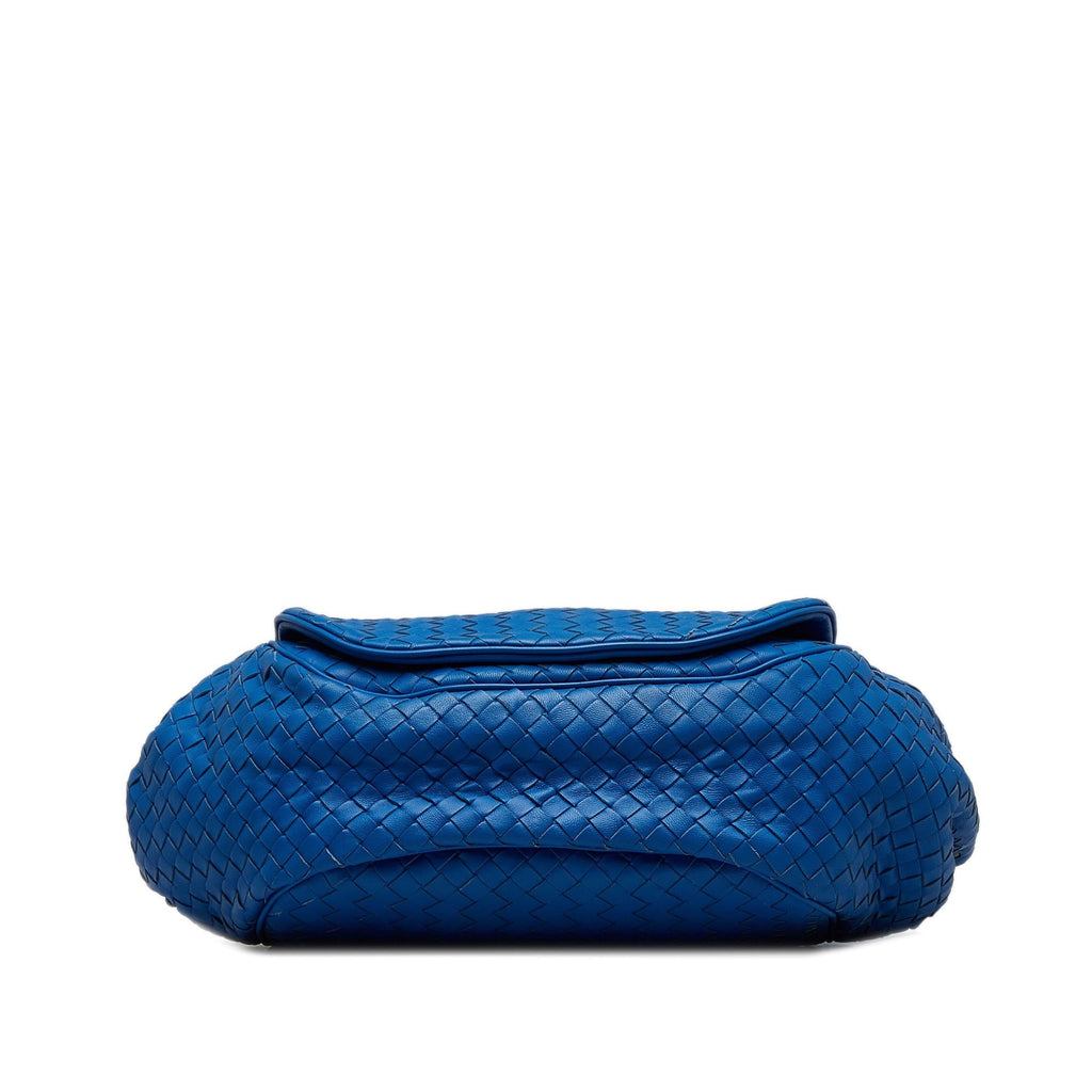 Bottega Veneta Intrecciato Flap Crossbody (SHG-m2v30L)