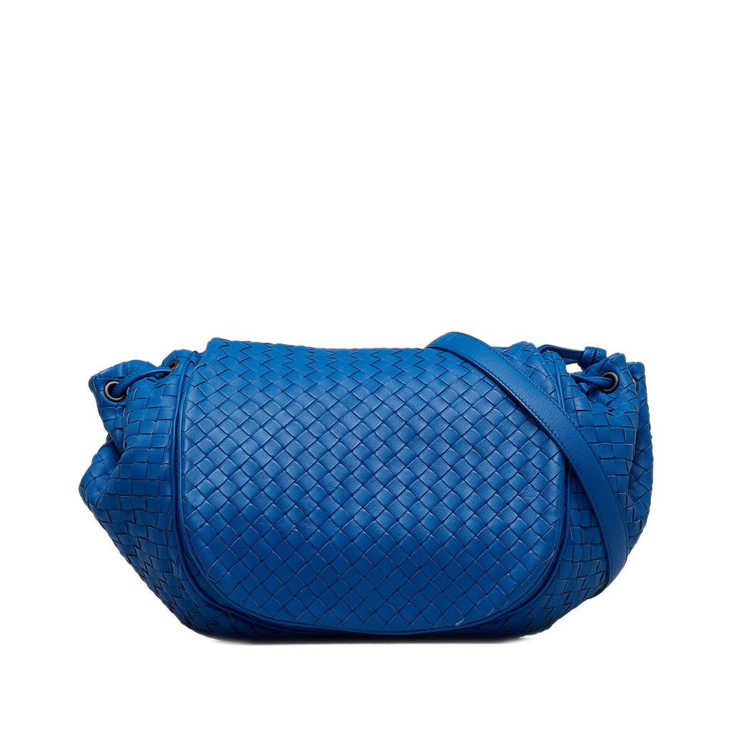 Bottega Veneta Intrecciato Flap Crossbody (SHG-m2v30L)