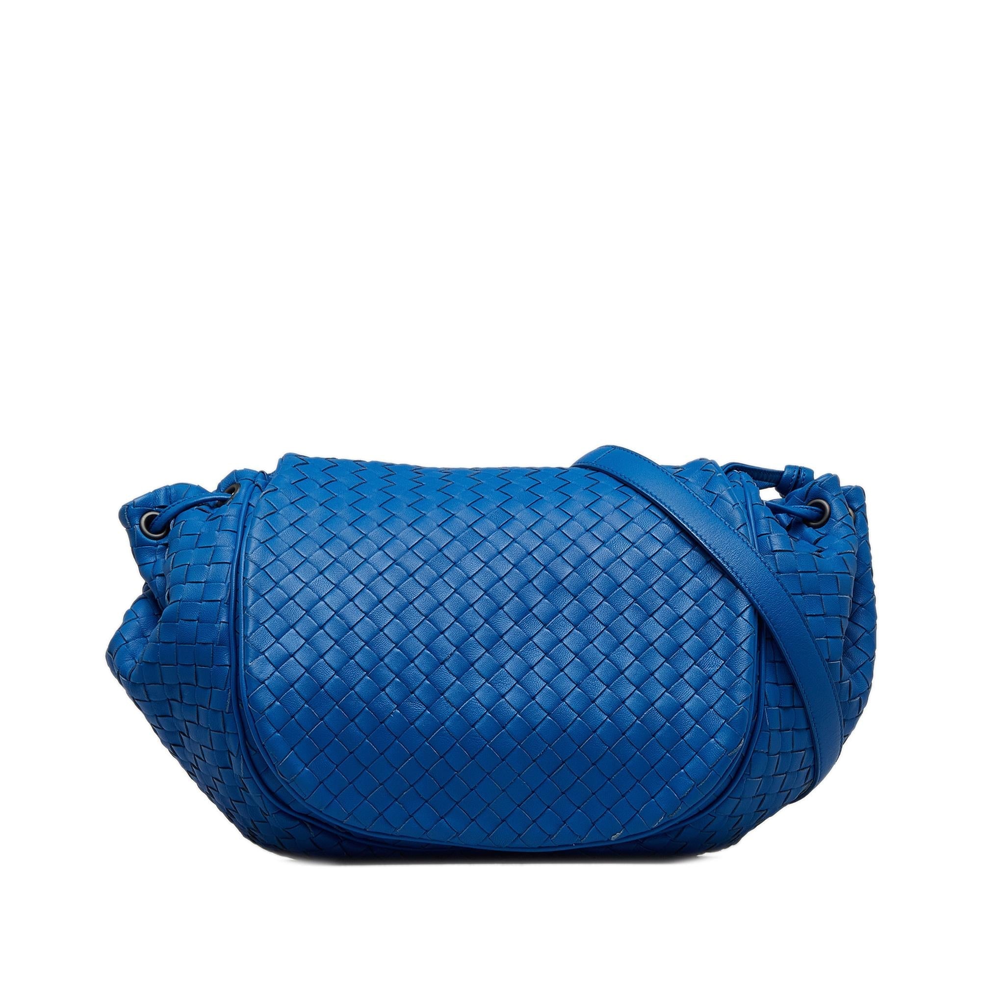 Bottega Veneta Intrecciato Flap Crossbody (SHG-m2v30L)
