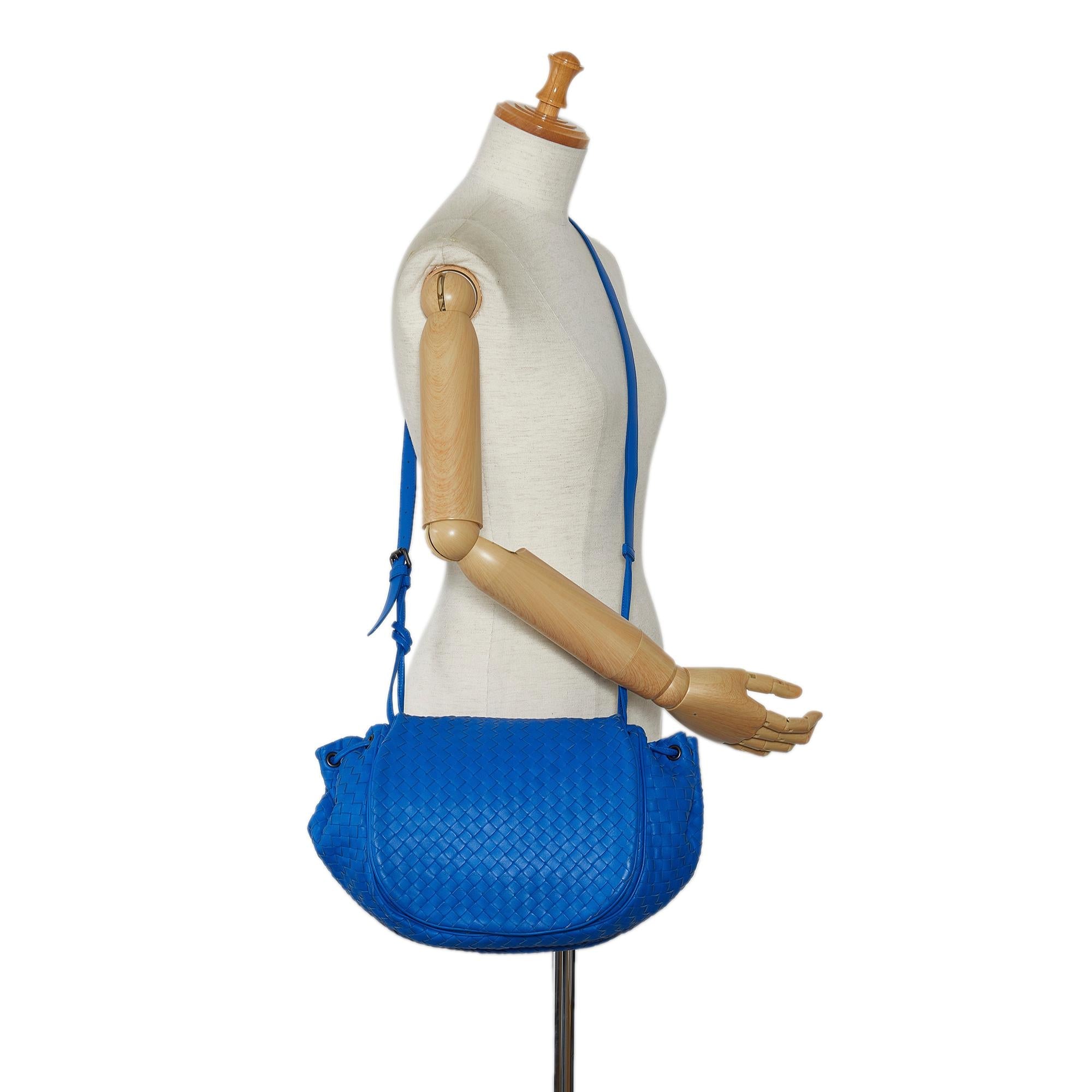 Bottega Veneta Intrecciato Flap Crossbody (SHG-m2v30L)