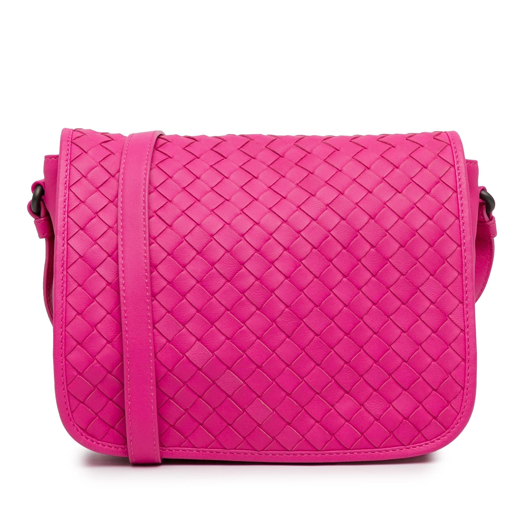 Bottega Veneta Intrecciato Flap Crossbody (SHG-gjb59x)