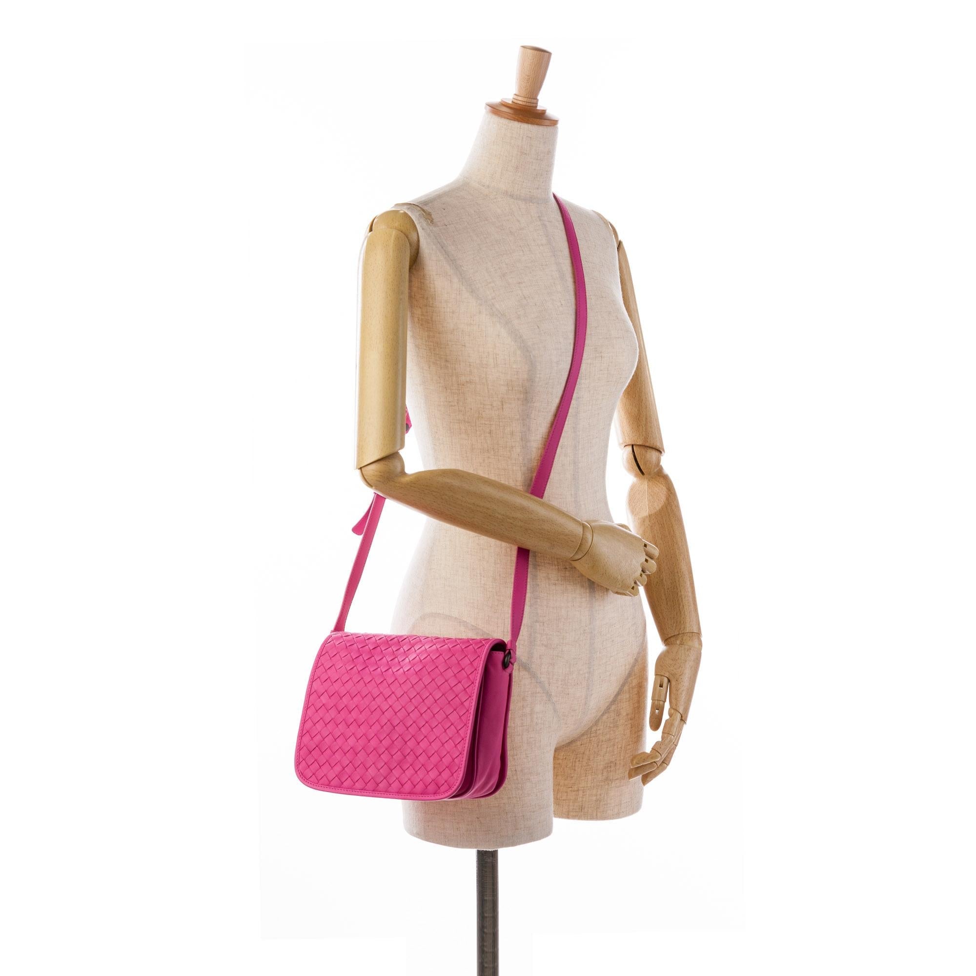 Bottega Veneta Intrecciato Flap Crossbody (SHG-gjb59x)