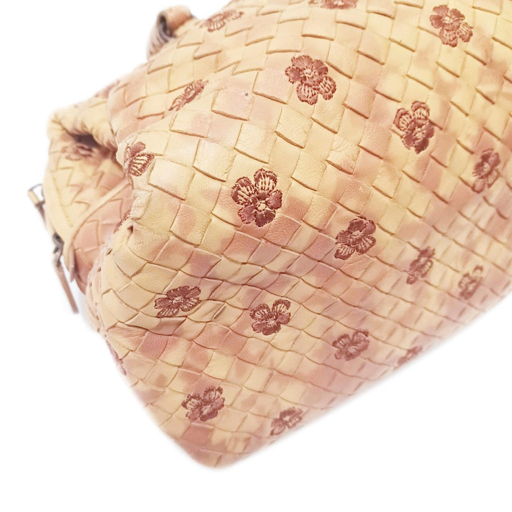 Bottega Veneta Intrecciato Flower Boston (SHG-ijw1jM)