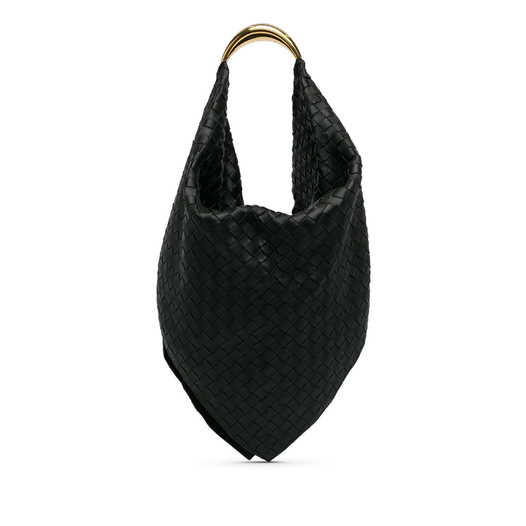 Bottega Veneta Intrecciato Foulard Shoulder Bag (SHG-7IVIW7)