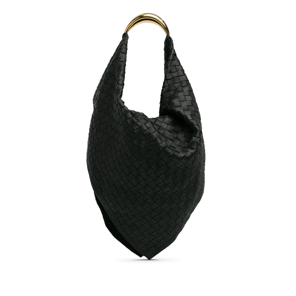 Bottega Veneta Intrecciato Foulard Shoulder Bag (SHG-7IVIW7)