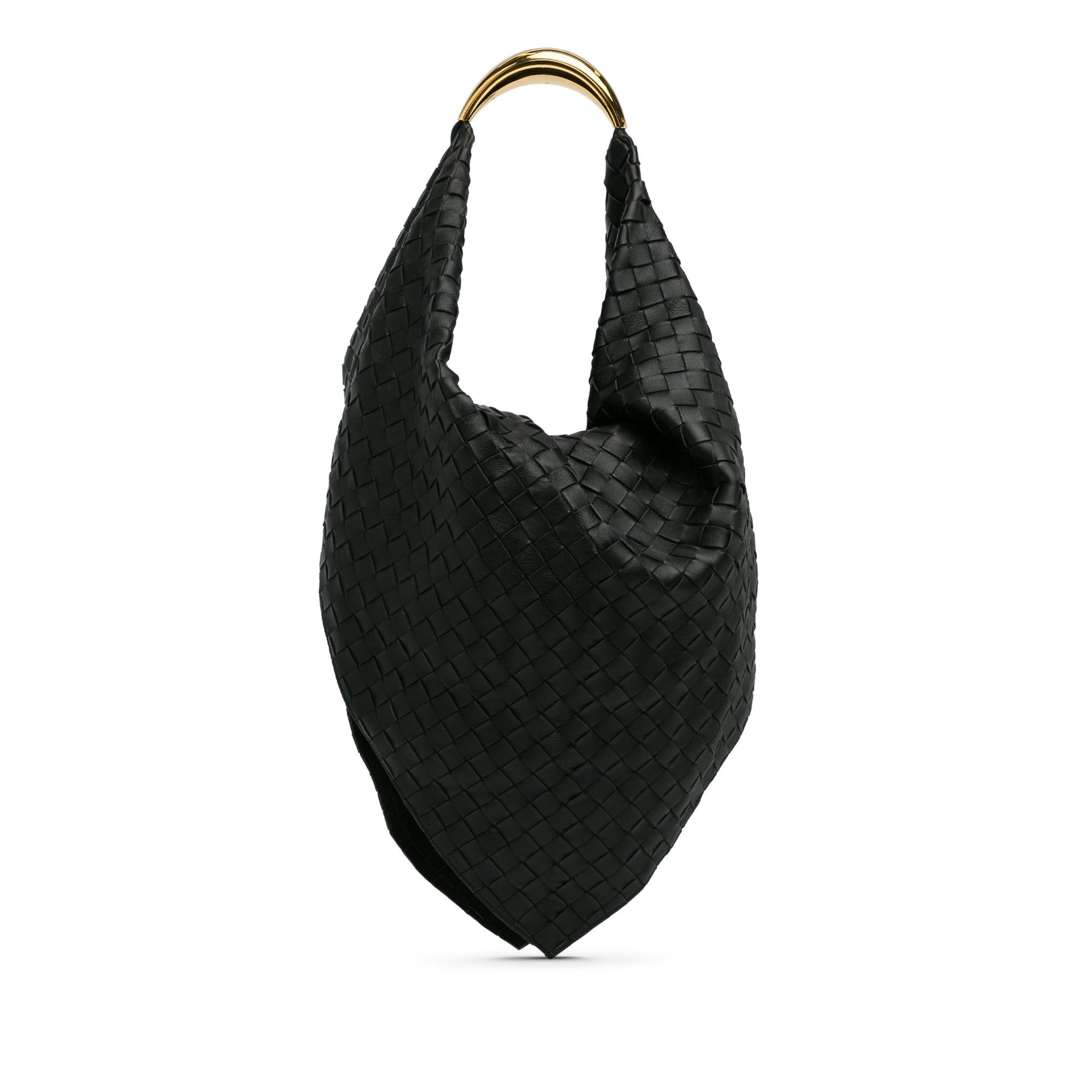 Bottega Veneta Intrecciato Foulard Shoulder Bag (SHG-7IVIW7)