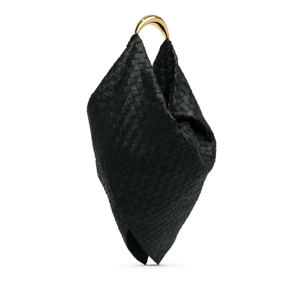 Bottega Veneta Intrecciato Foulard Shoulder Bag (SHG-7IVIW7)