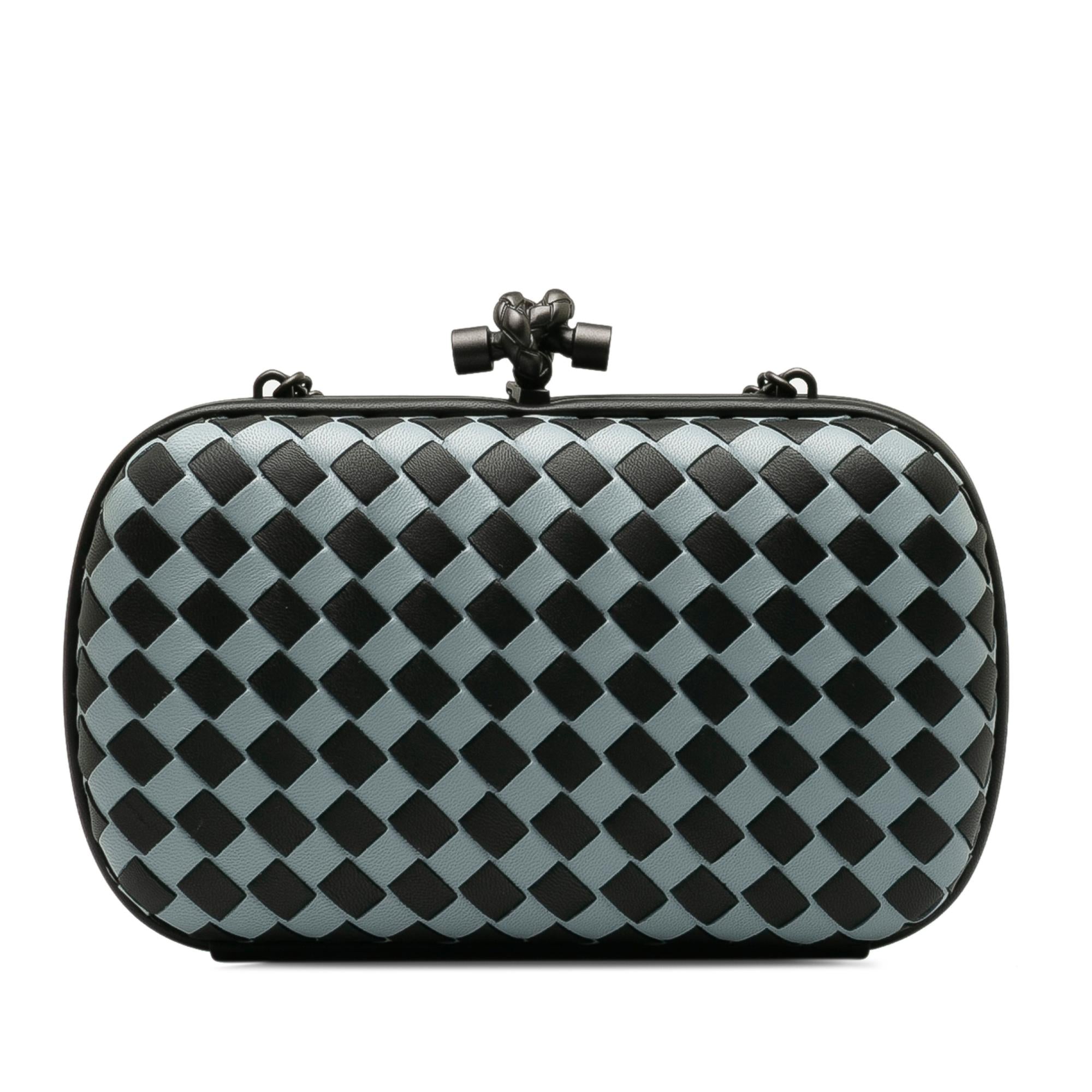 Bottega Veneta Intrecciato Knot Clutch (SHG-C92NFH)