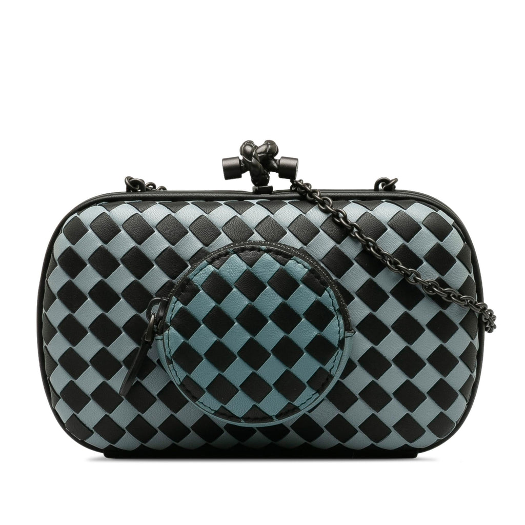 Bottega Veneta Intrecciato Knot Clutch (SHG-C92NFH)