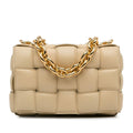 Bottega Veneta Intrecciato Lambskin Padded Chain Cassette (SHG-hg8jMi)