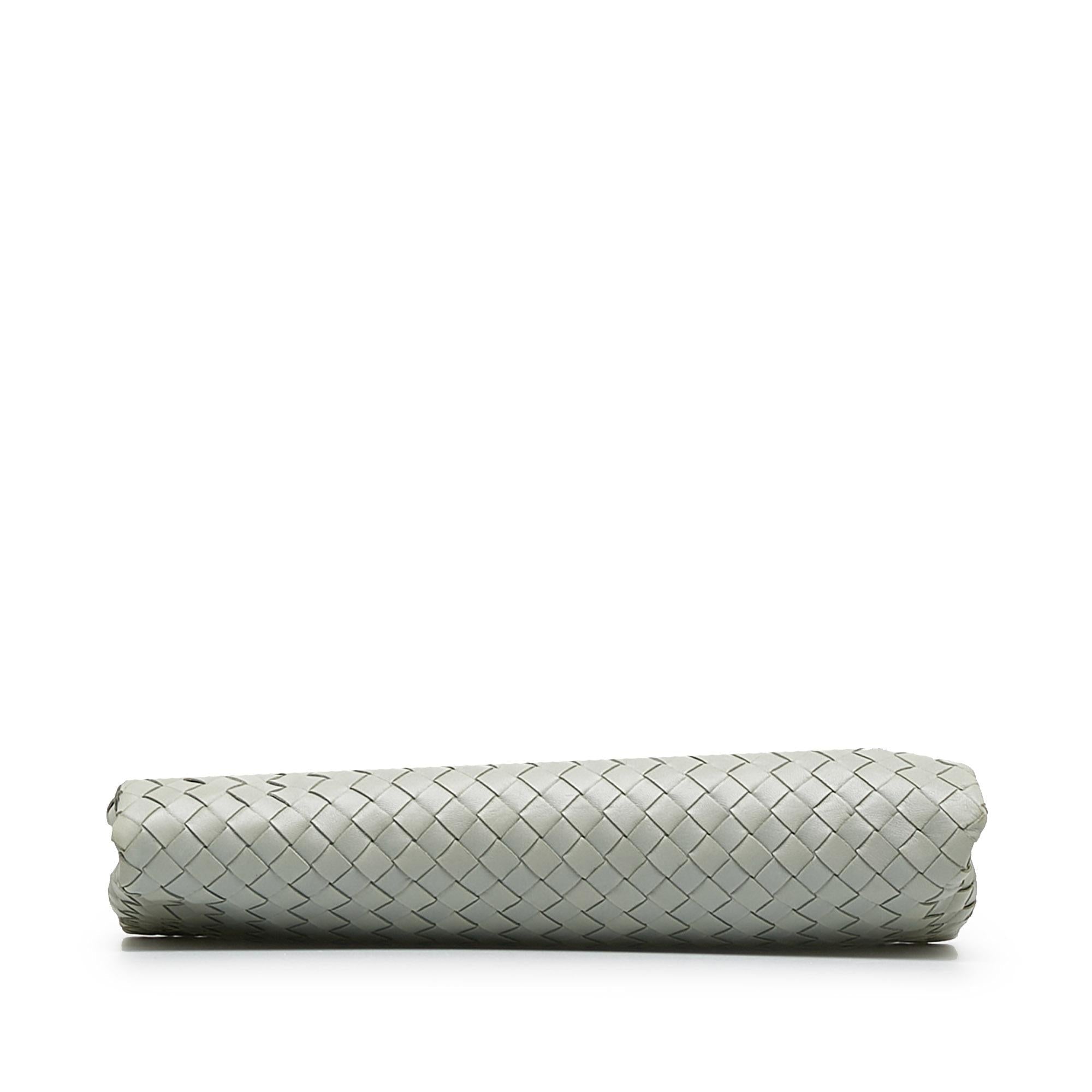 Bottega Veneta Intrecciato Leather Clutch Bag (SHG-yflJnS)