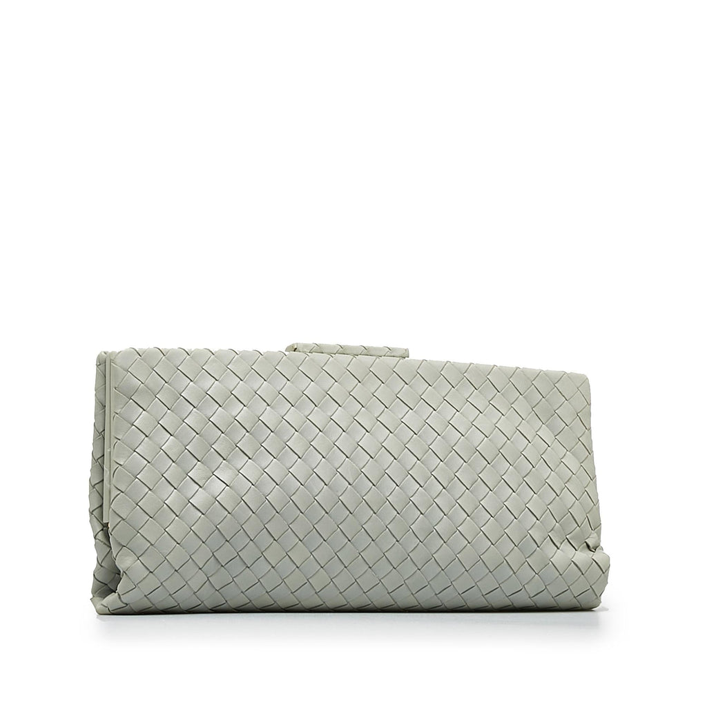 Bottega Veneta Intrecciato Leather Clutch Bag (SHG-yflJnS)
