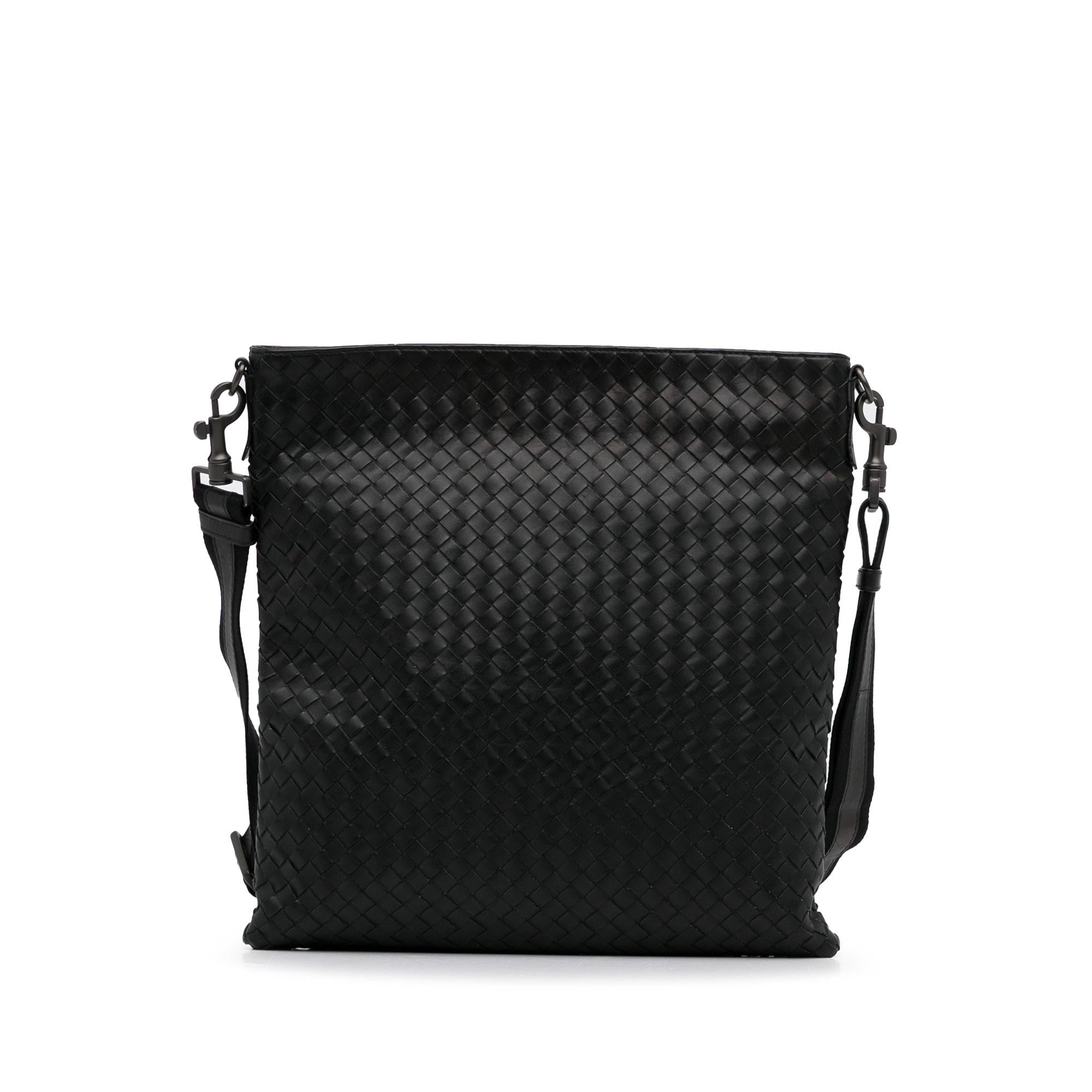 Bottega Veneta Intrecciato Leather Crossbody (SHG-JkWEtR)