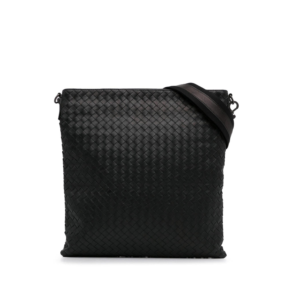 Bottega Veneta Intrecciato Leather Crossbody (SHG-JkWEtR)