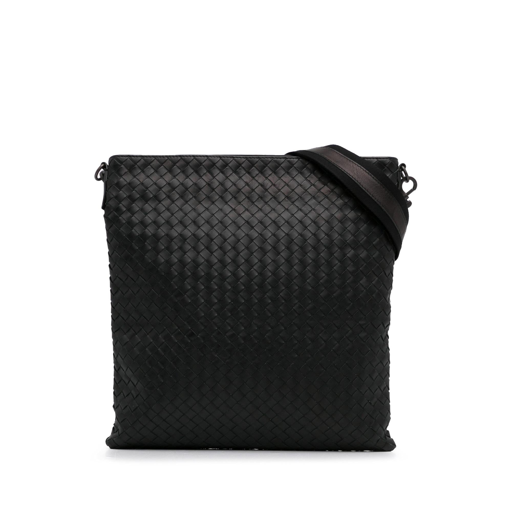 Bottega Veneta Intrecciato Leather Crossbody (SHG-JkWEtR)