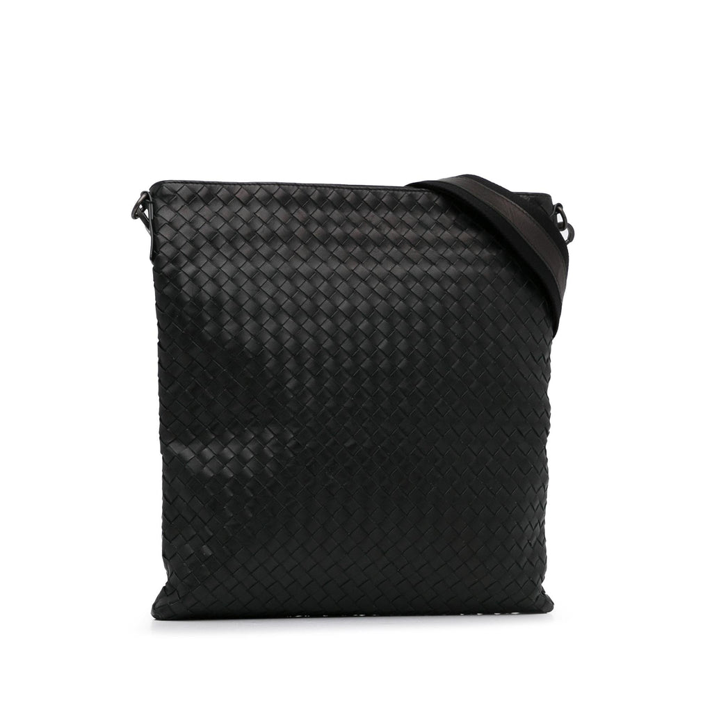 Bottega Veneta Intrecciato Leather Crossbody (SHG-JkWEtR)