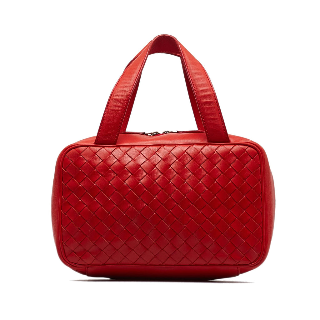 Bottega Veneta Intrecciato Leather Handbag (SHG-zq3CGg)