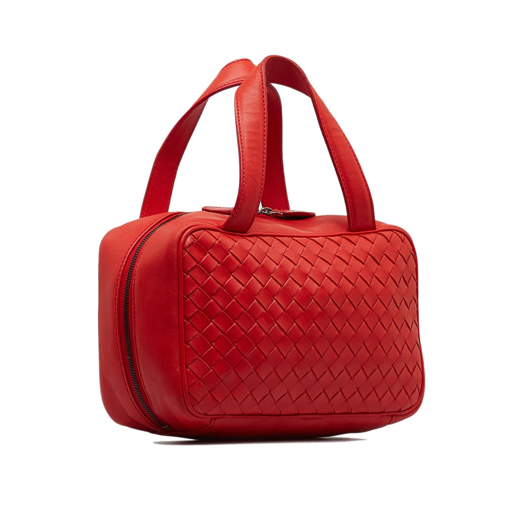 Bottega Veneta Intrecciato Leather Handbag (SHG-zq3CGg)