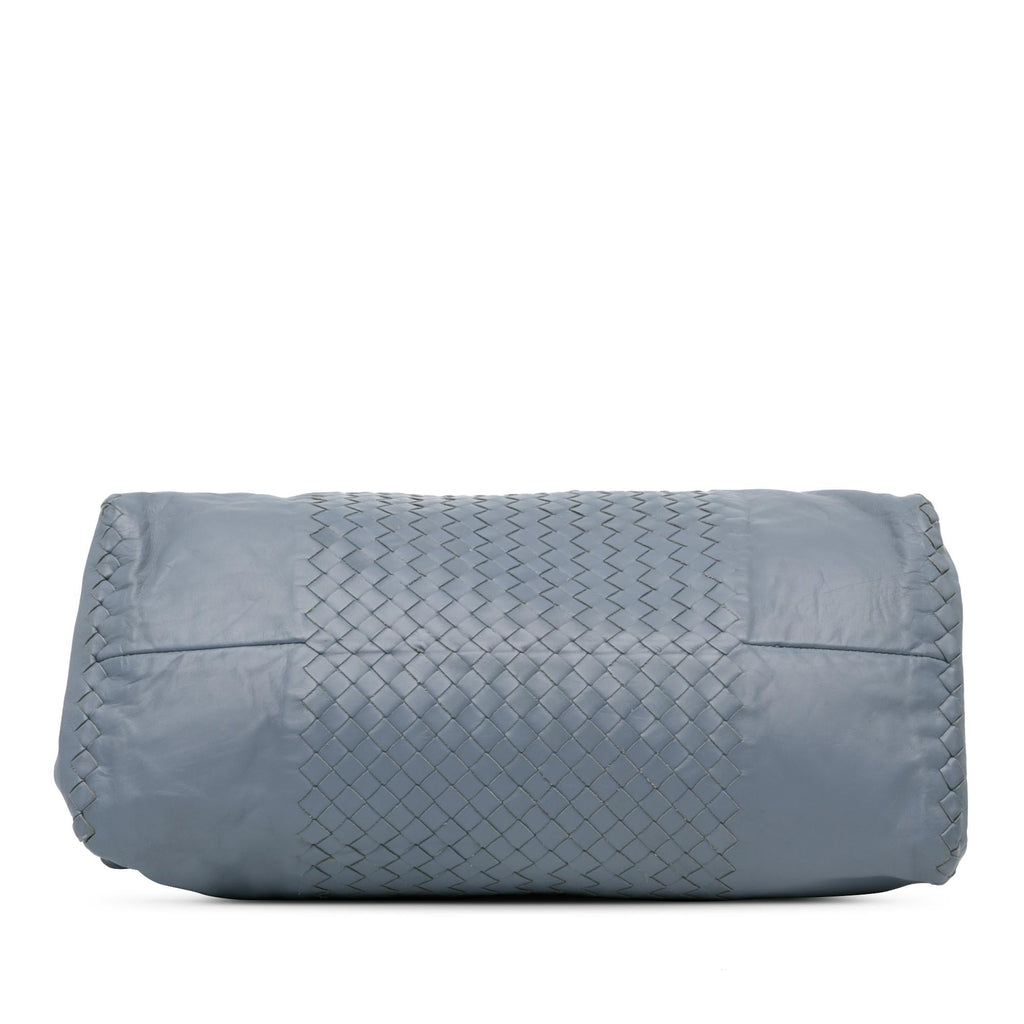 Bottega Veneta Intrecciato Leather Satchel (SHG-KnJaAO)
