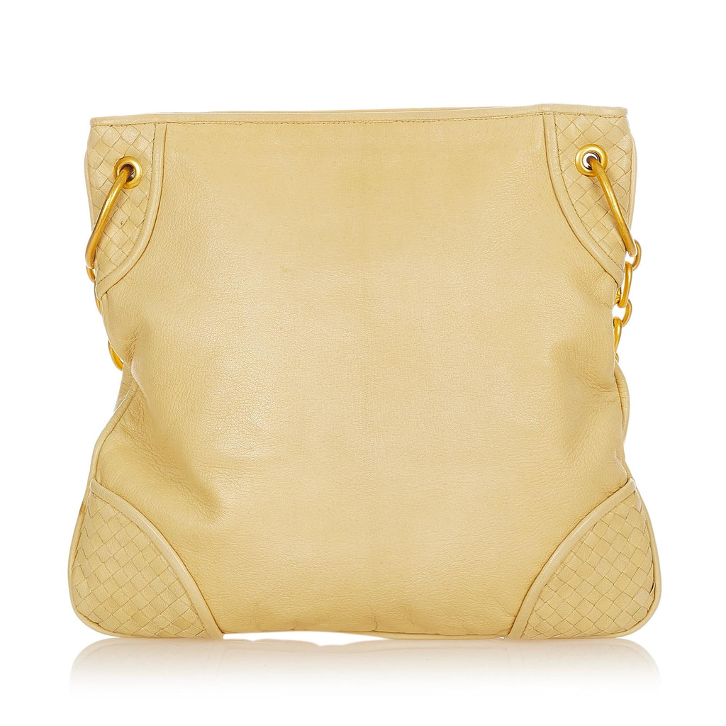 Bottega Veneta Intrecciato Leather Shoulder Bag (SHG-35004)